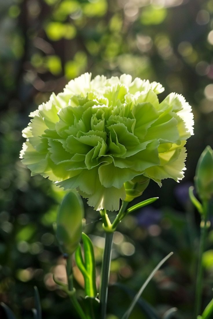 Green (Green Carnation) seeds for planting in home garden