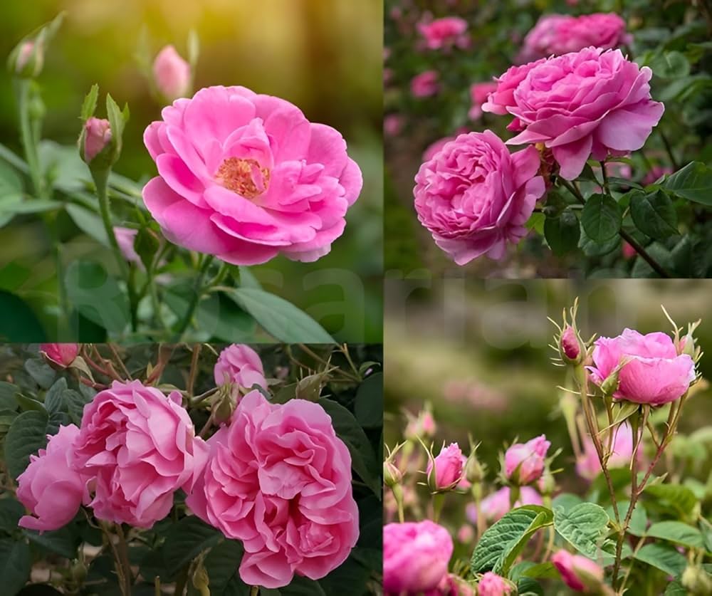 Damask Rose Bush Seeds for Planting