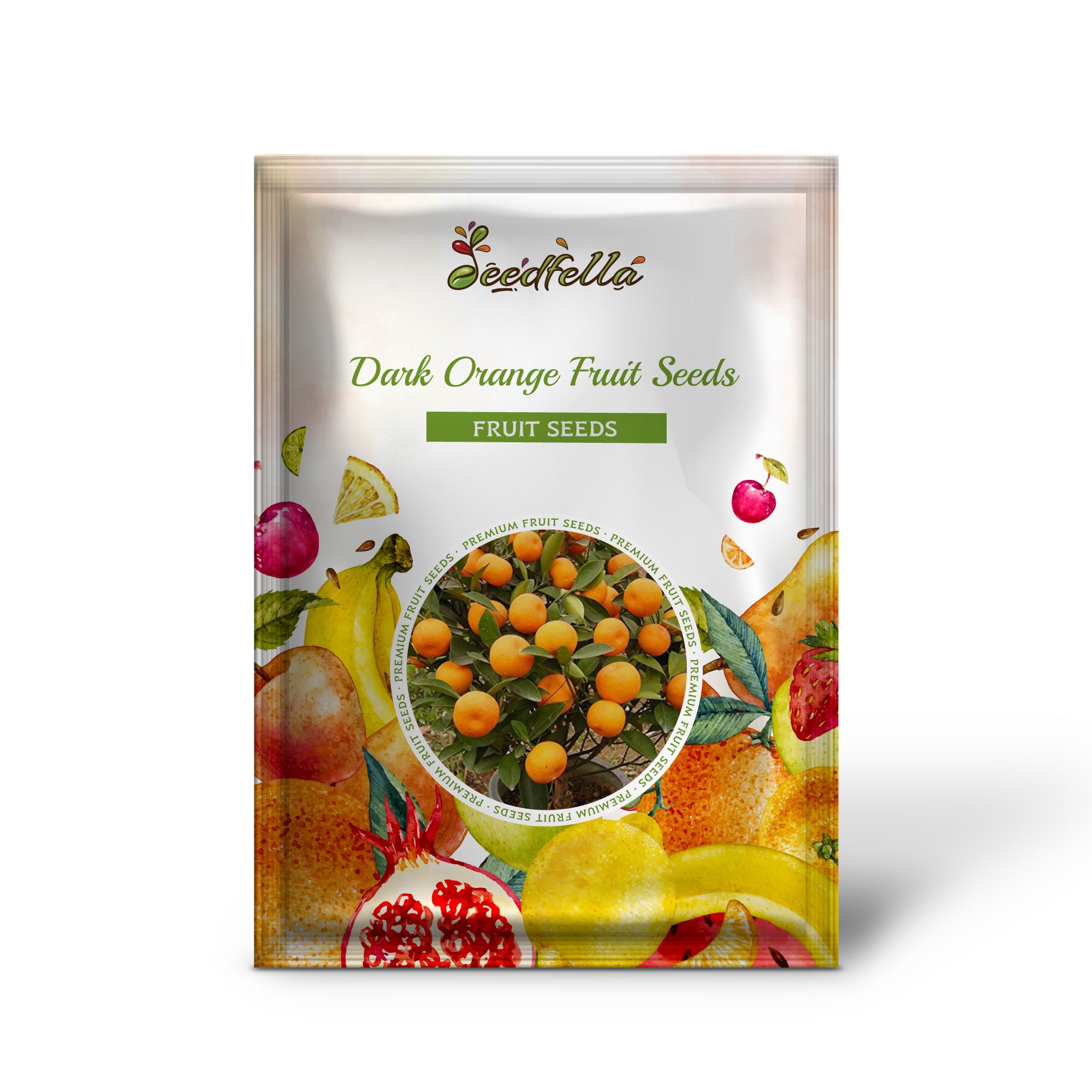 Harvested Dark Orange Fruits, Sweet and Tangy Fruits Ready for Eating or Juicing