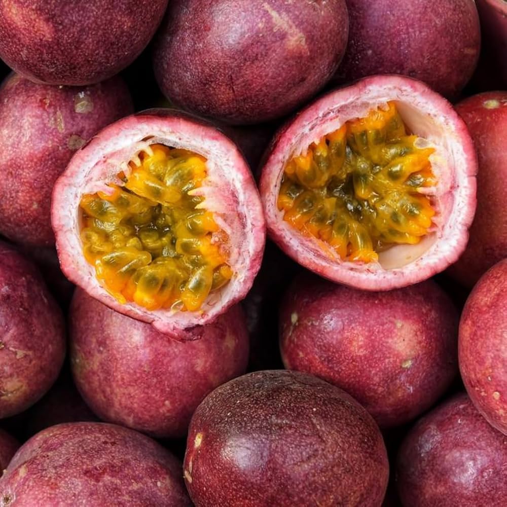 Exotic red passion fruit seeds for greenhouse and outdoor gardens