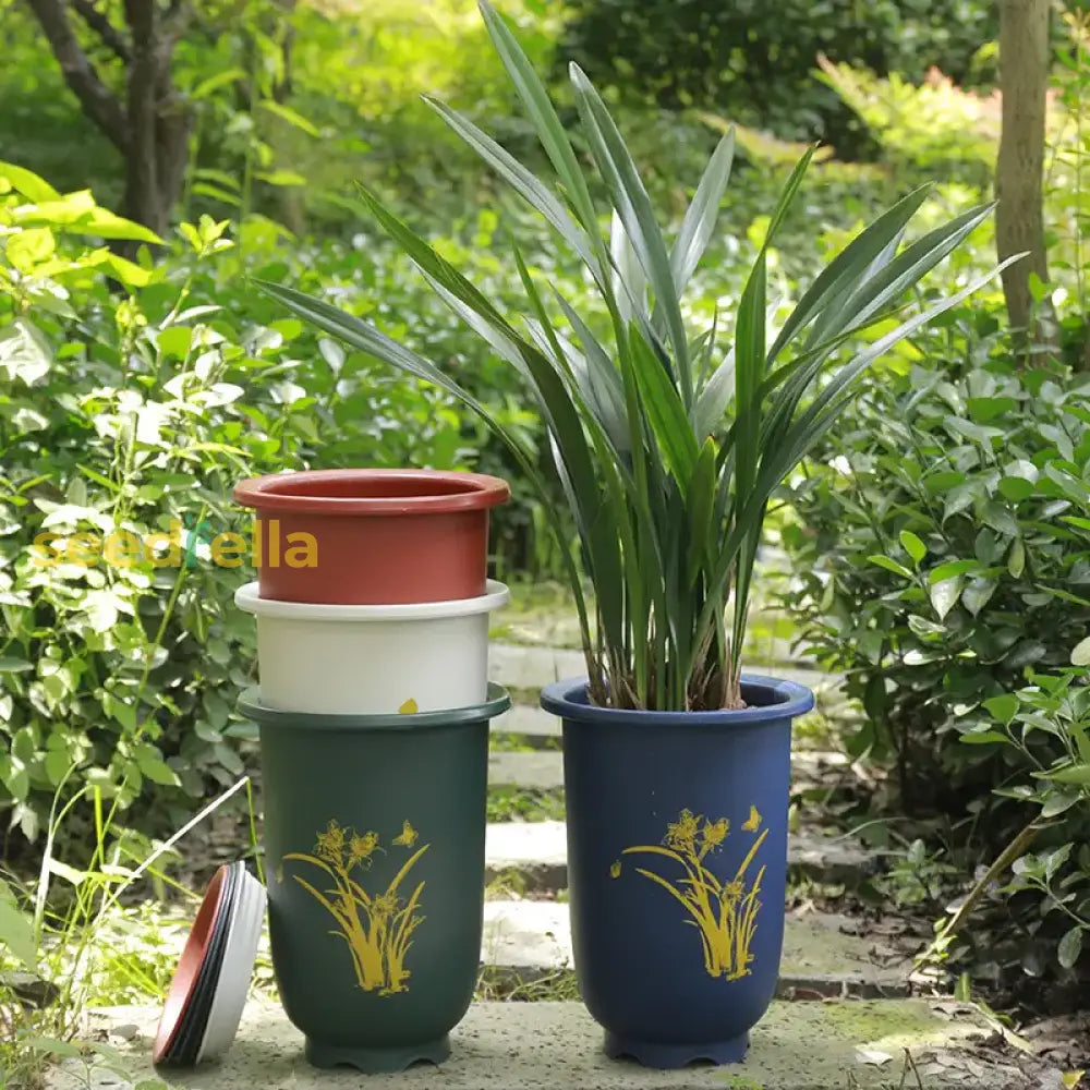 Fashionable Customized Glazed Porcelain Flower Pot – High-Quality And Stylish Garden Tools