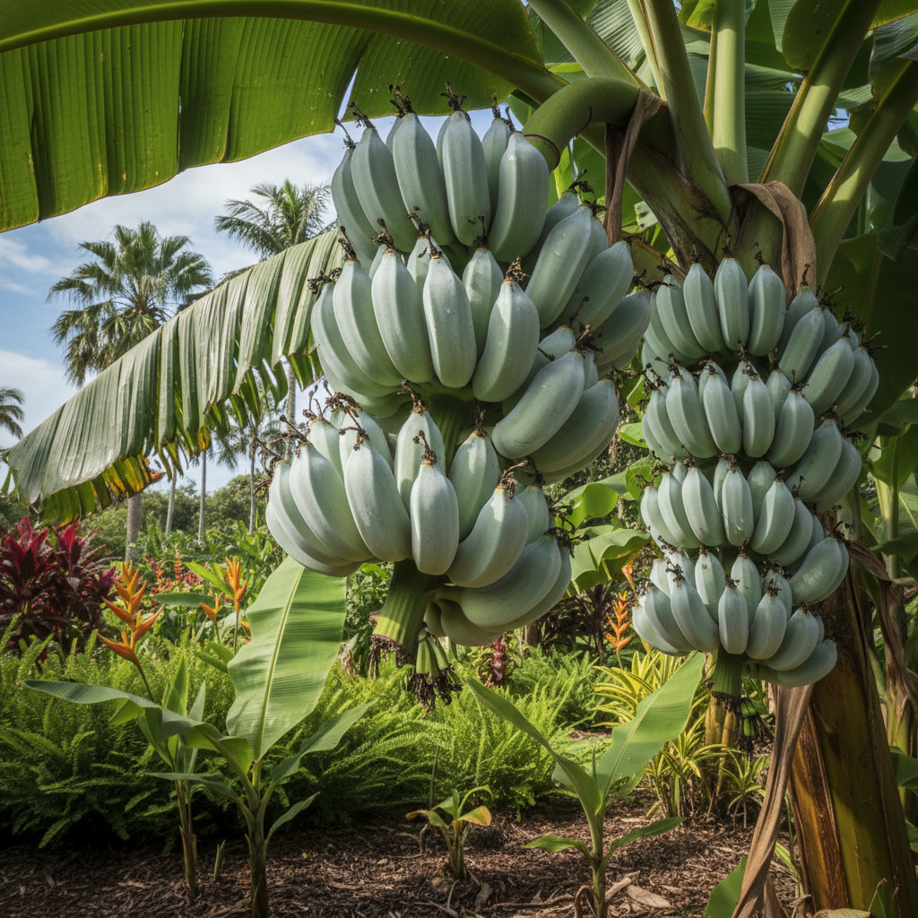 Blue Java Bananda Blue Java Banana Seeds for Home Garden Growing Tropical Variety