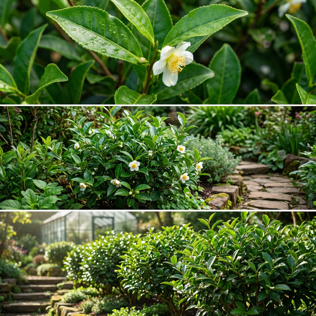 Tea Plant Seeds for Home Garden Growing and Traditional Tea Cultivation