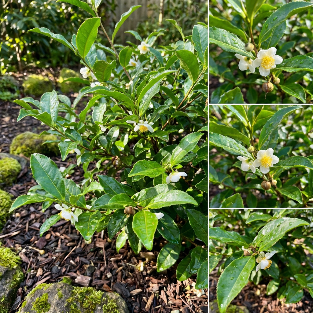 Camellia sinensis Tea Plant Seeds for Home Garden Growing and Leaf Harvesting