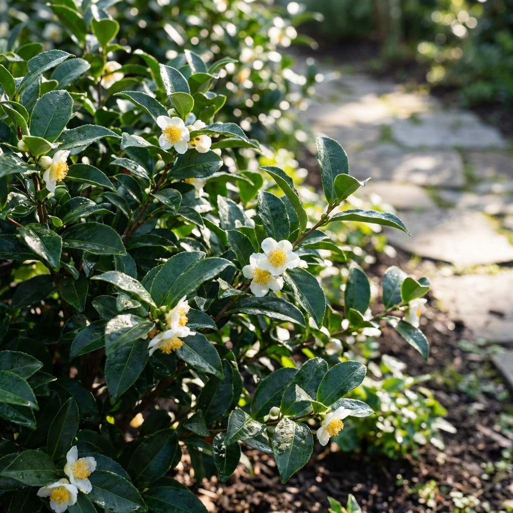 Camellia sinensis Tea Plant Seeds for Home Garden Growing and Leaf Harvesting