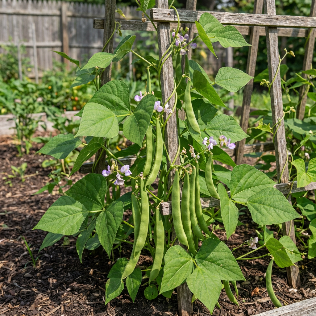 Python Pole Bean Missouri Wonder Pole Bean Seeds for Home Garden Climbing Green Bean Va