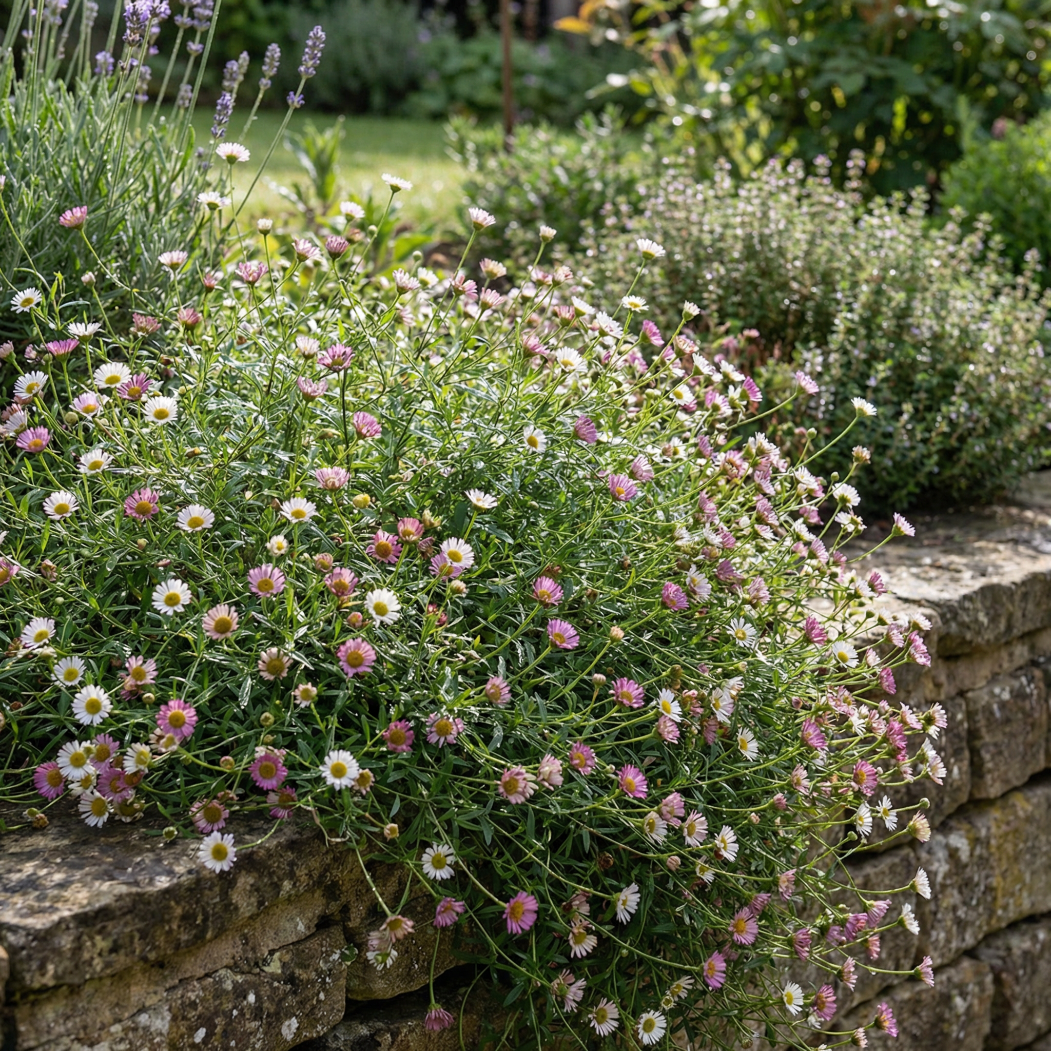 Erigeron Karvinskianus Daisy Flower Seeds for Home Garden Borders and Natural Landscaping