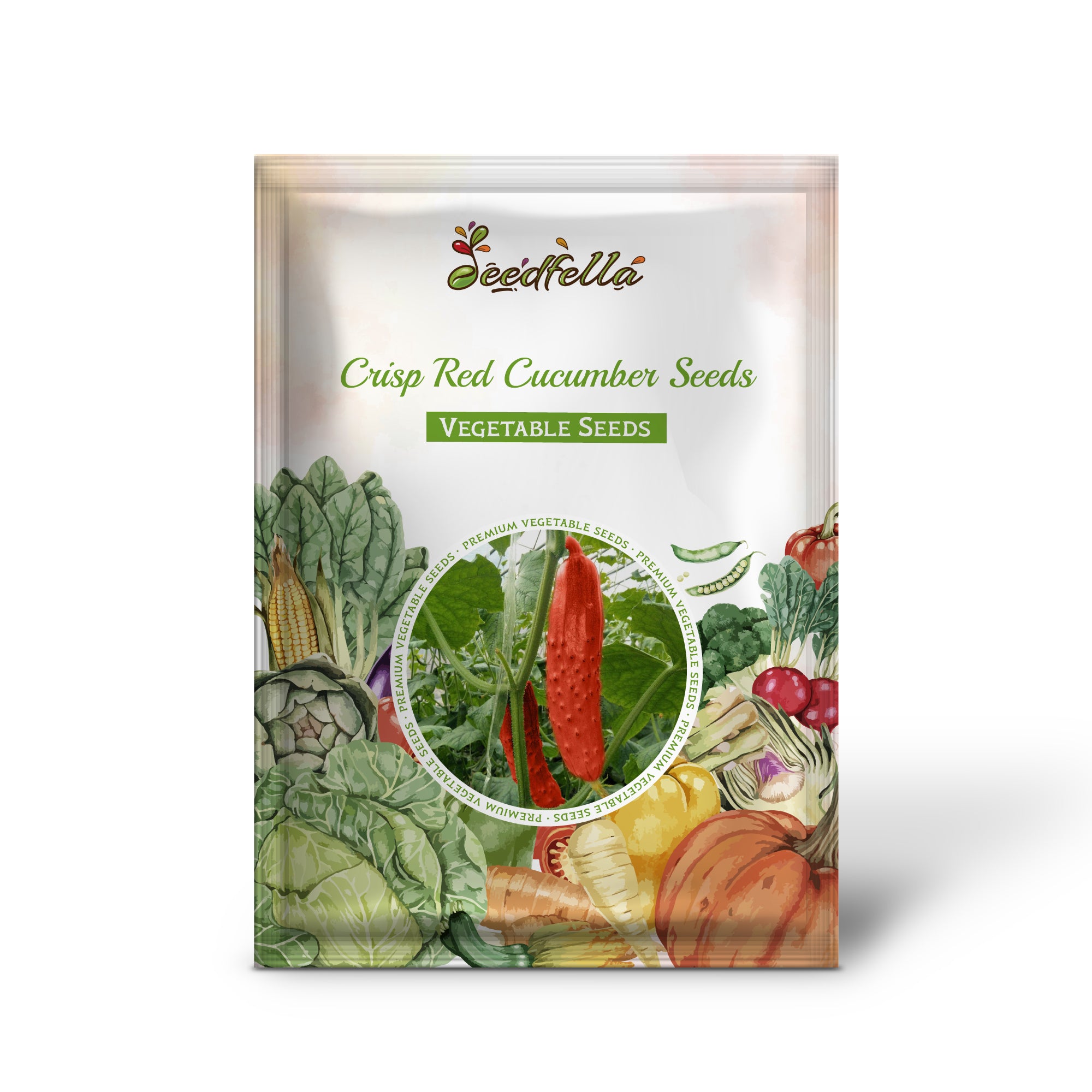 Fresh Red Cucumber seeds for garden planting