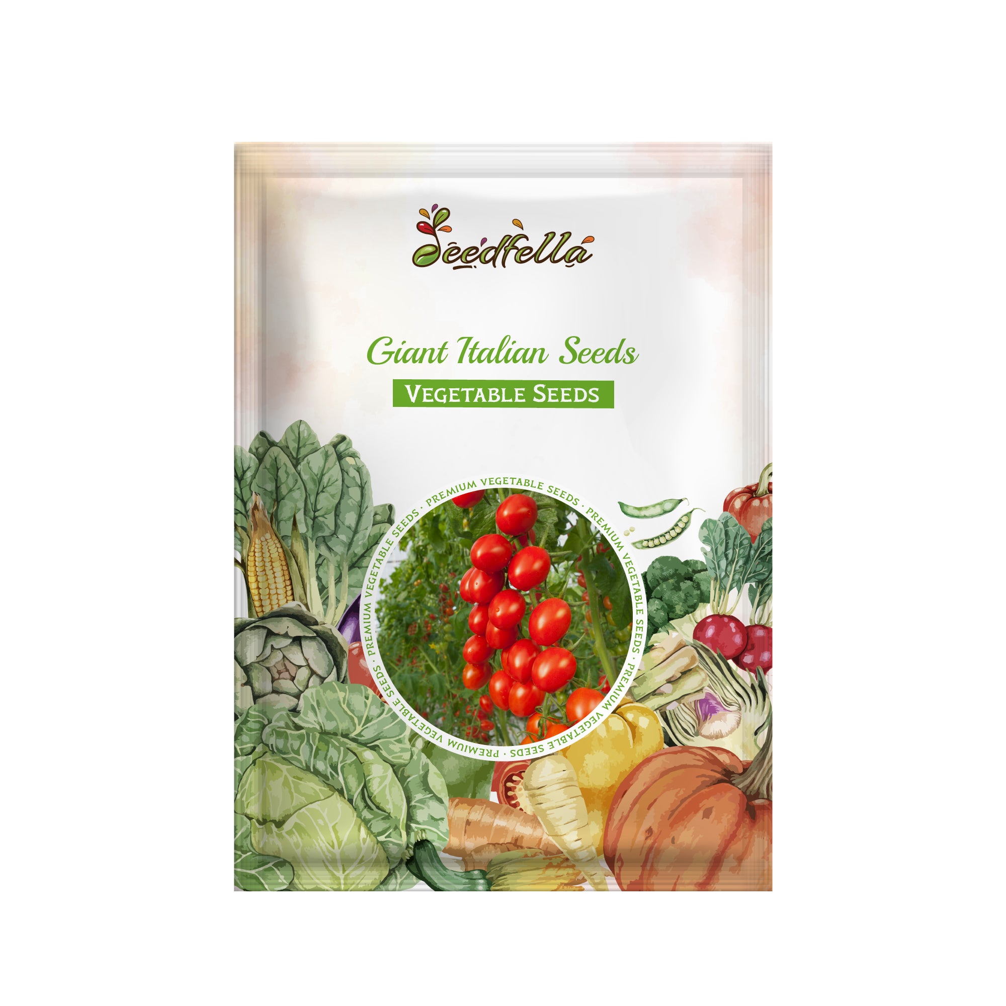 Giant Italian Basil large leafy ornamental plant