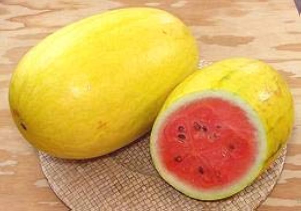 Asian hybrid watermelon grown from Golden Pioneer Hybrid Seeds