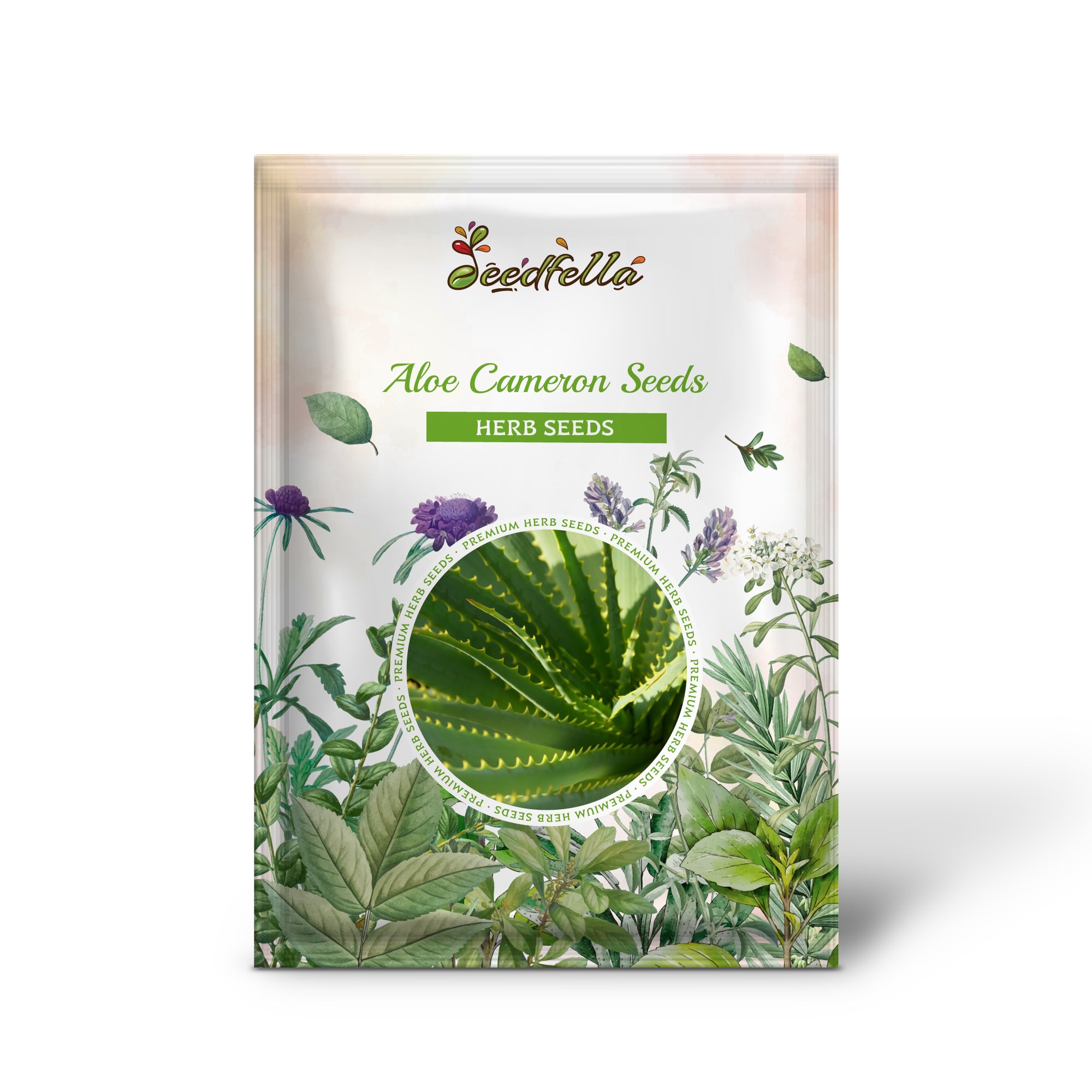 Premium Non-GMO Green Aloe Cameron Seeds Pack