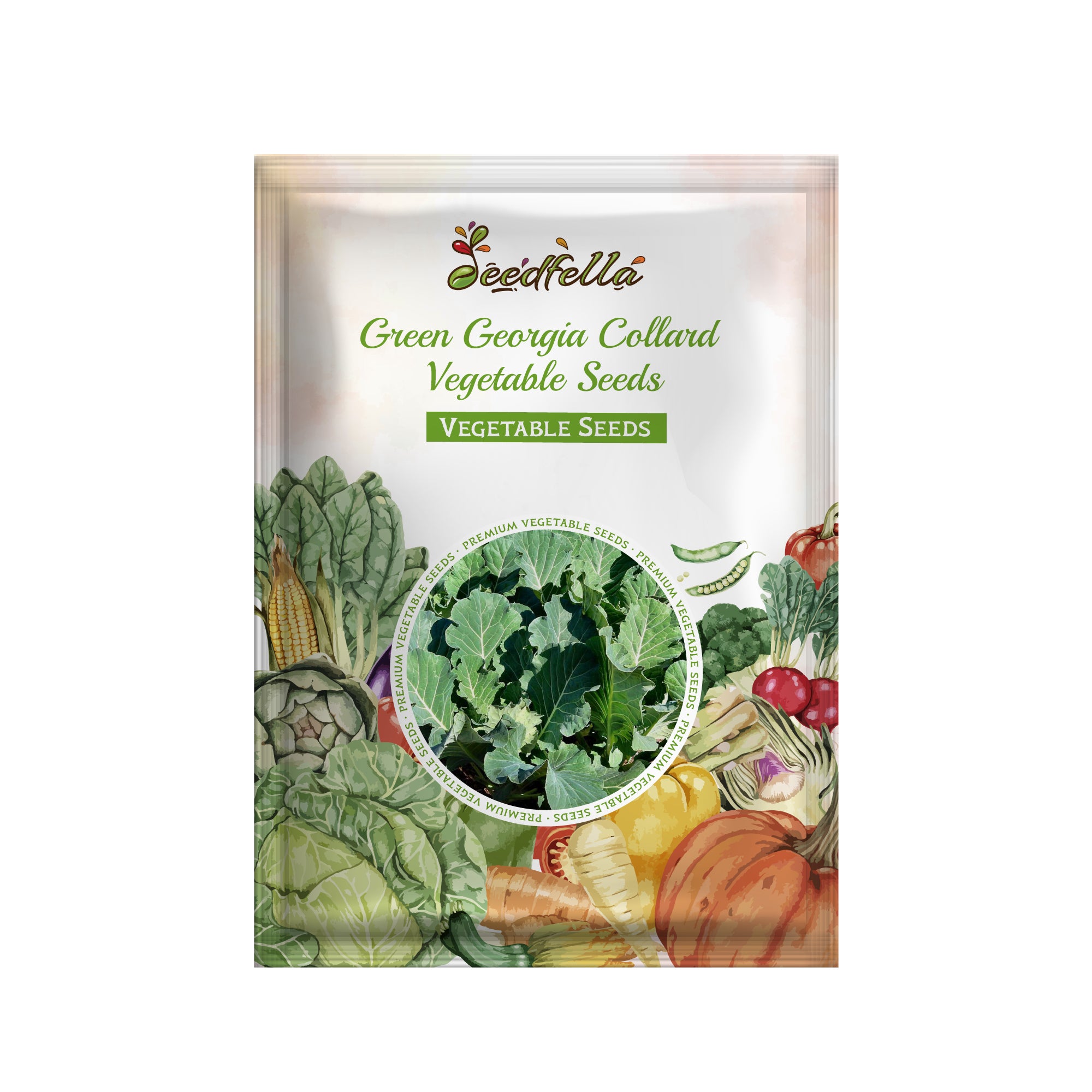 Green Georgia collard seeds for planting non GMO