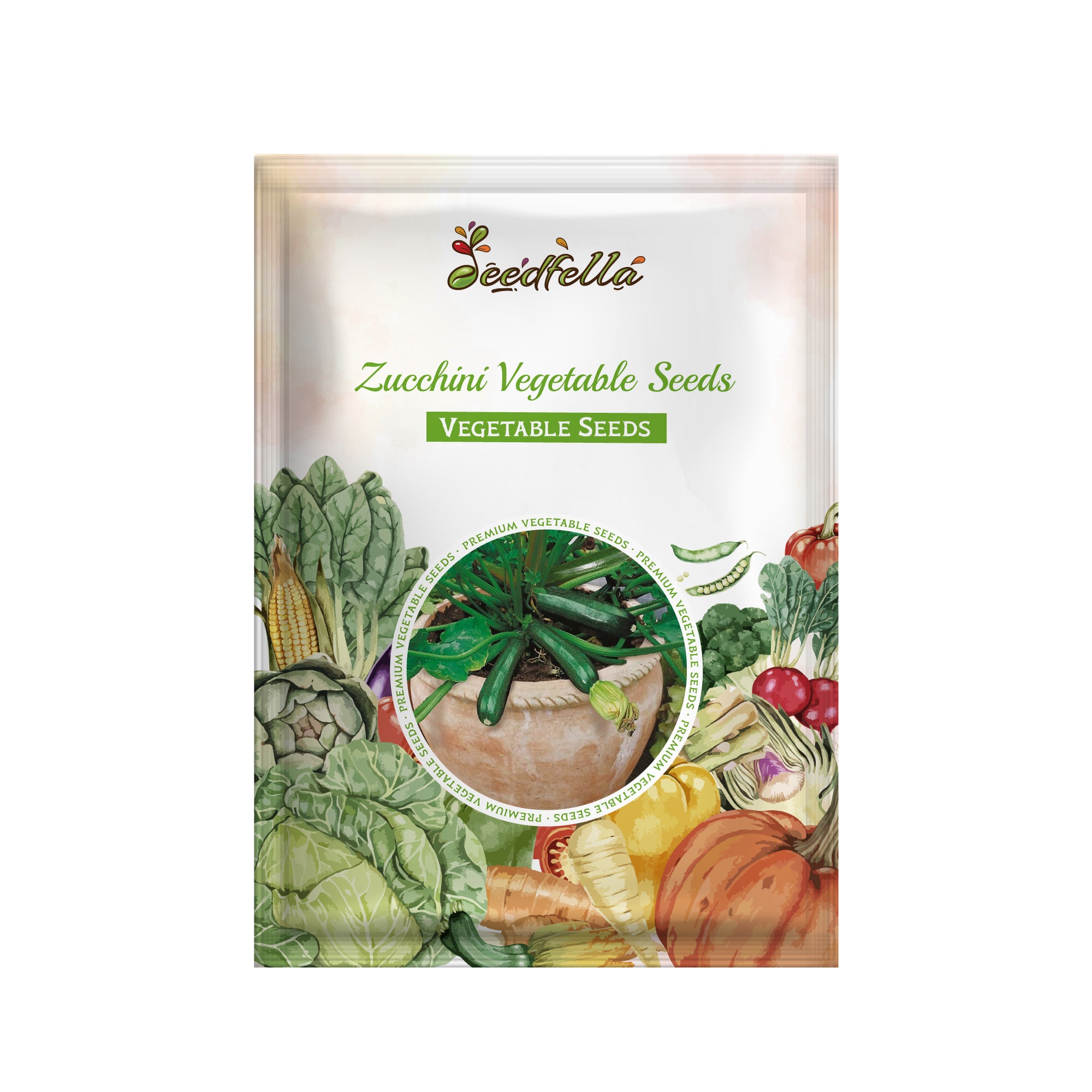 High yield zucchini vegetable seeds