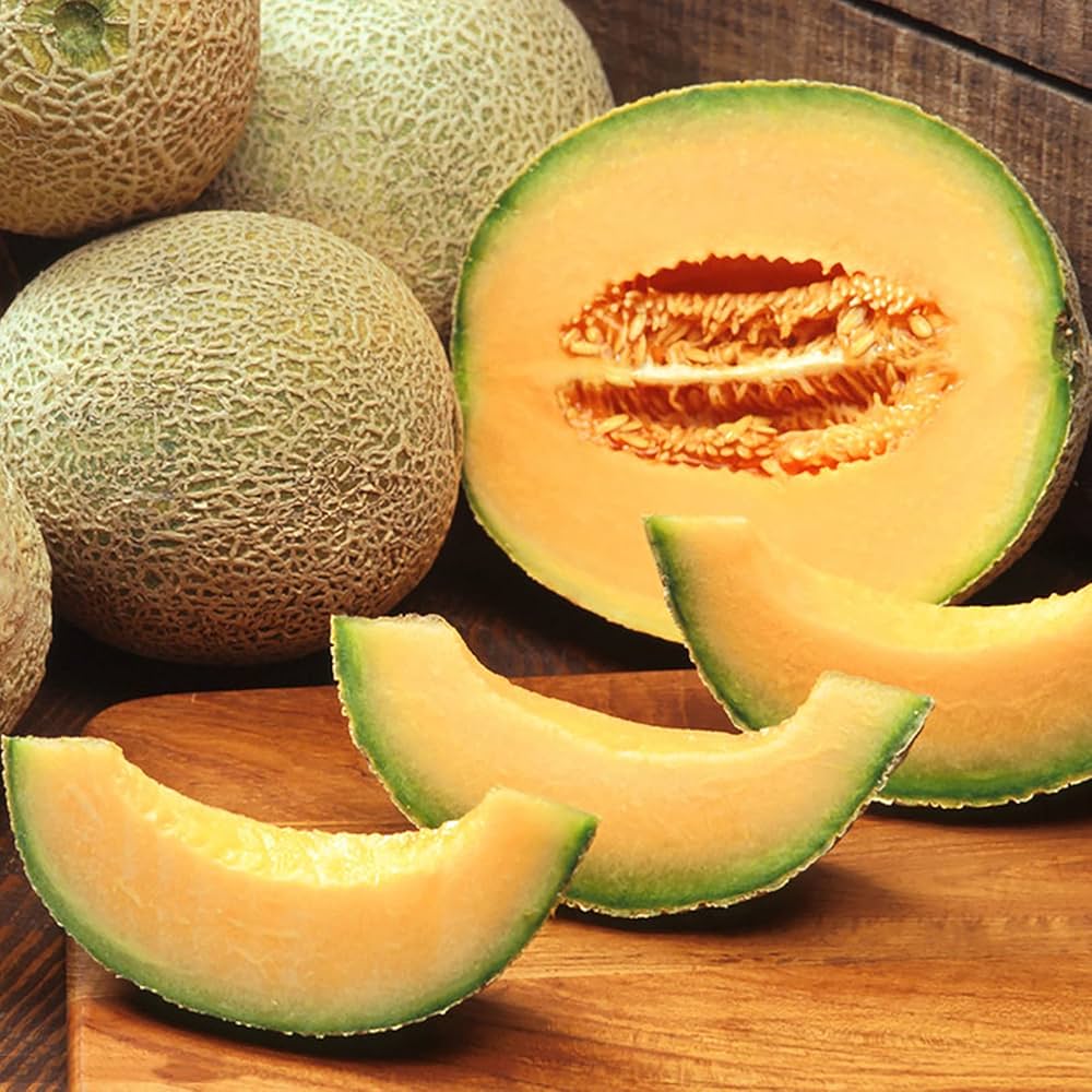 Karamel melon seeds Non-GMO sweet golden melons