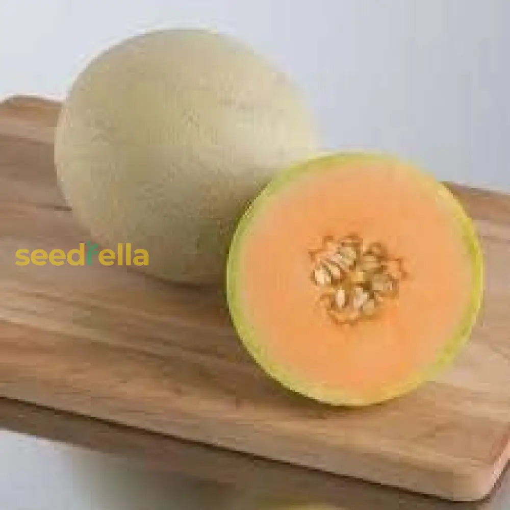 Light Orange Cantaloupe Seeds for Planting Sweet Melons