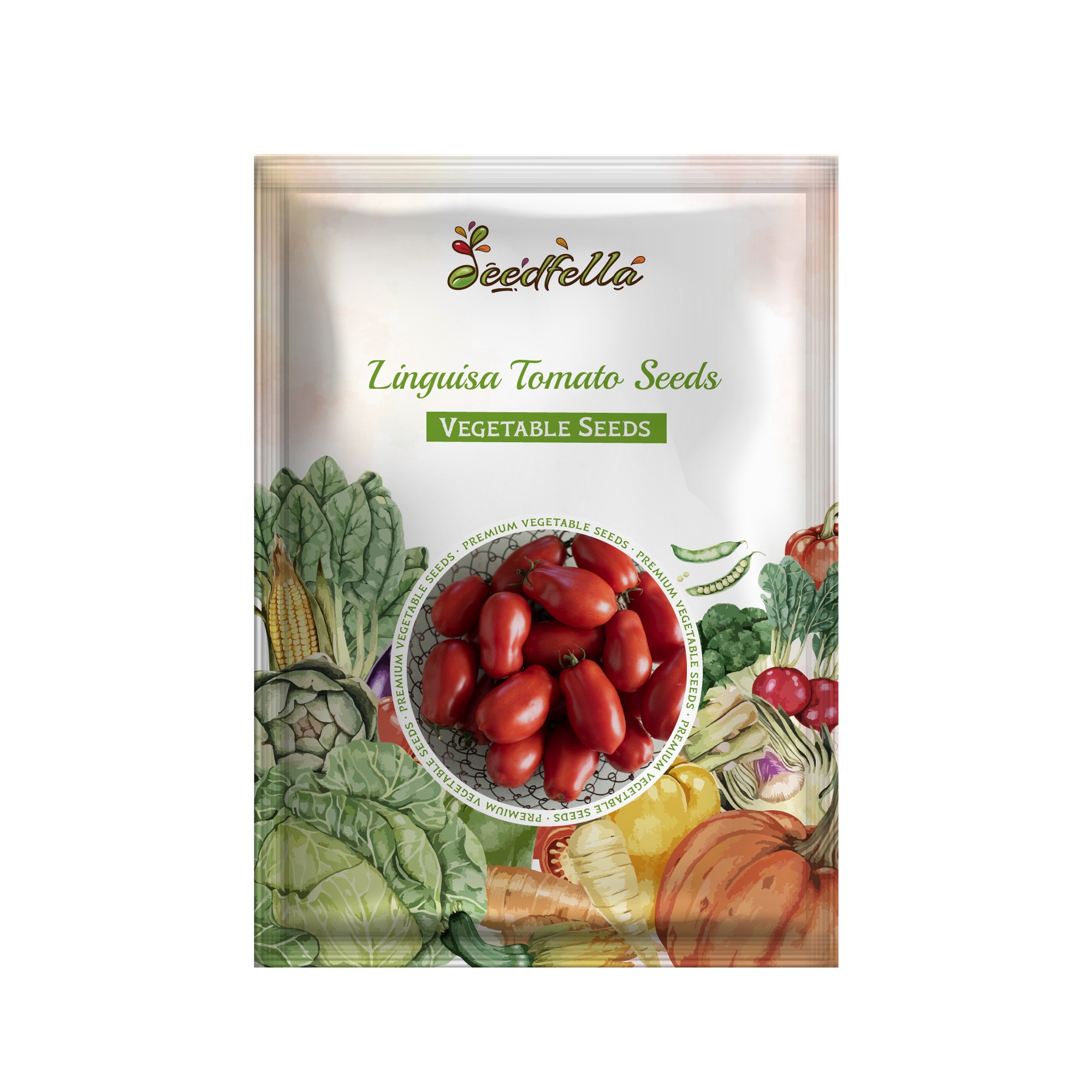 High quality Linguisa Heirloom Tomato seeds closeup