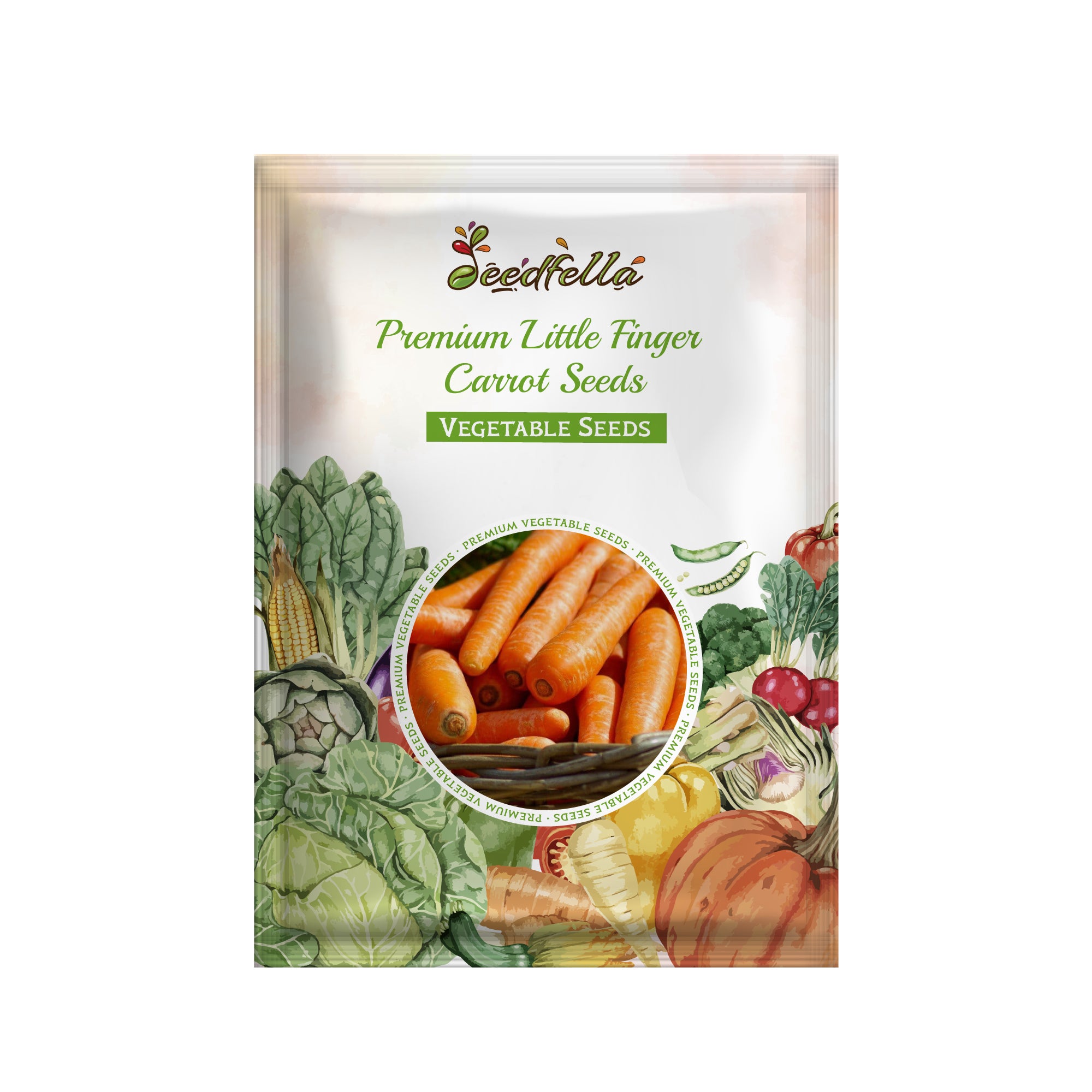 Little Finger carrot seeds small garden