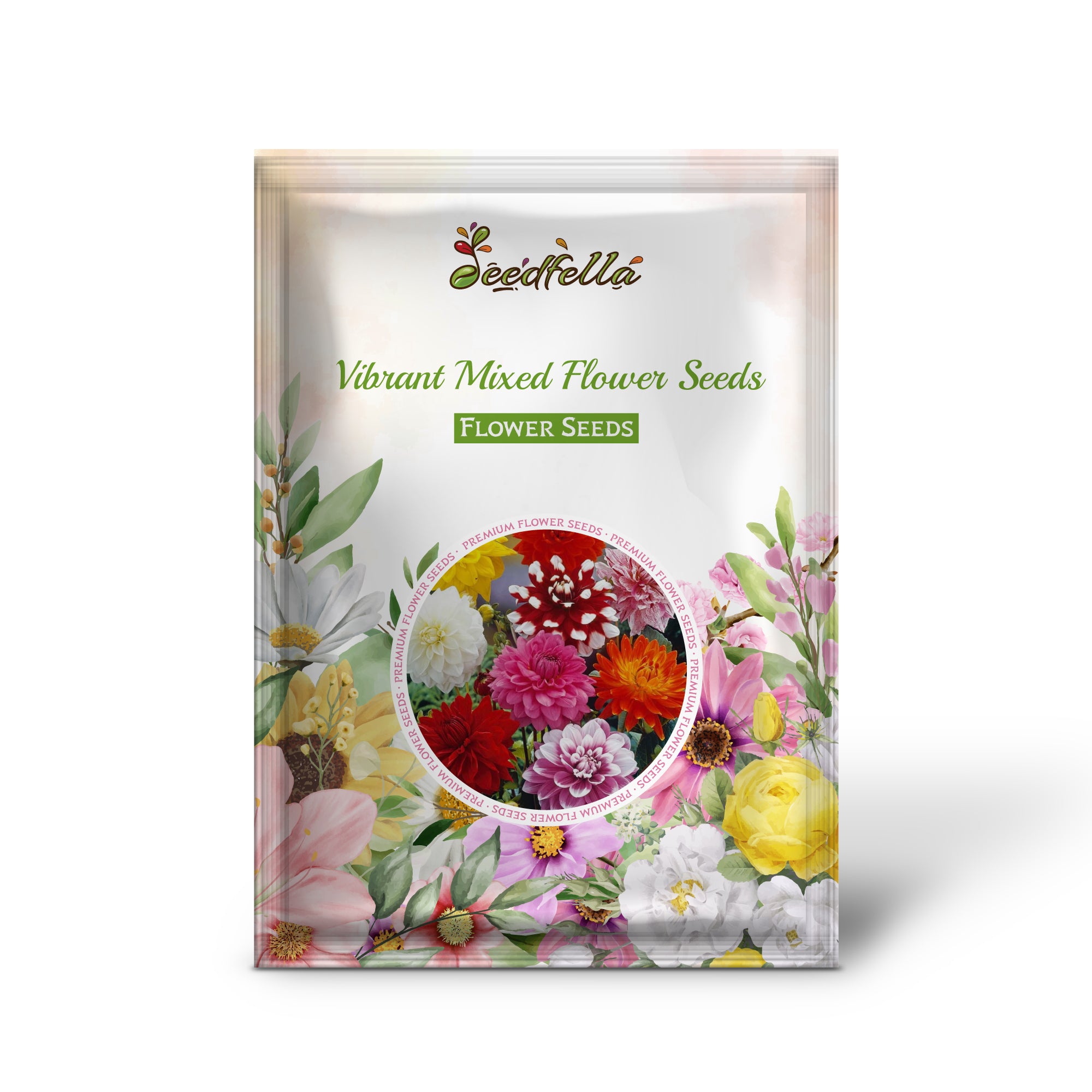 Mixed Flower Seeds – Vibrant Blooms for Garden Planting