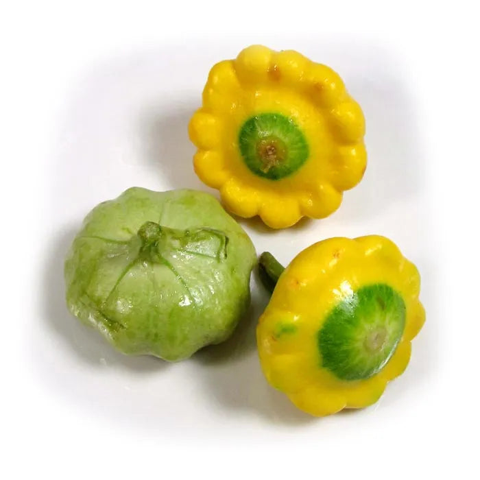 Non-GMO Mixed Patty Pan seeds for planting in home gardens