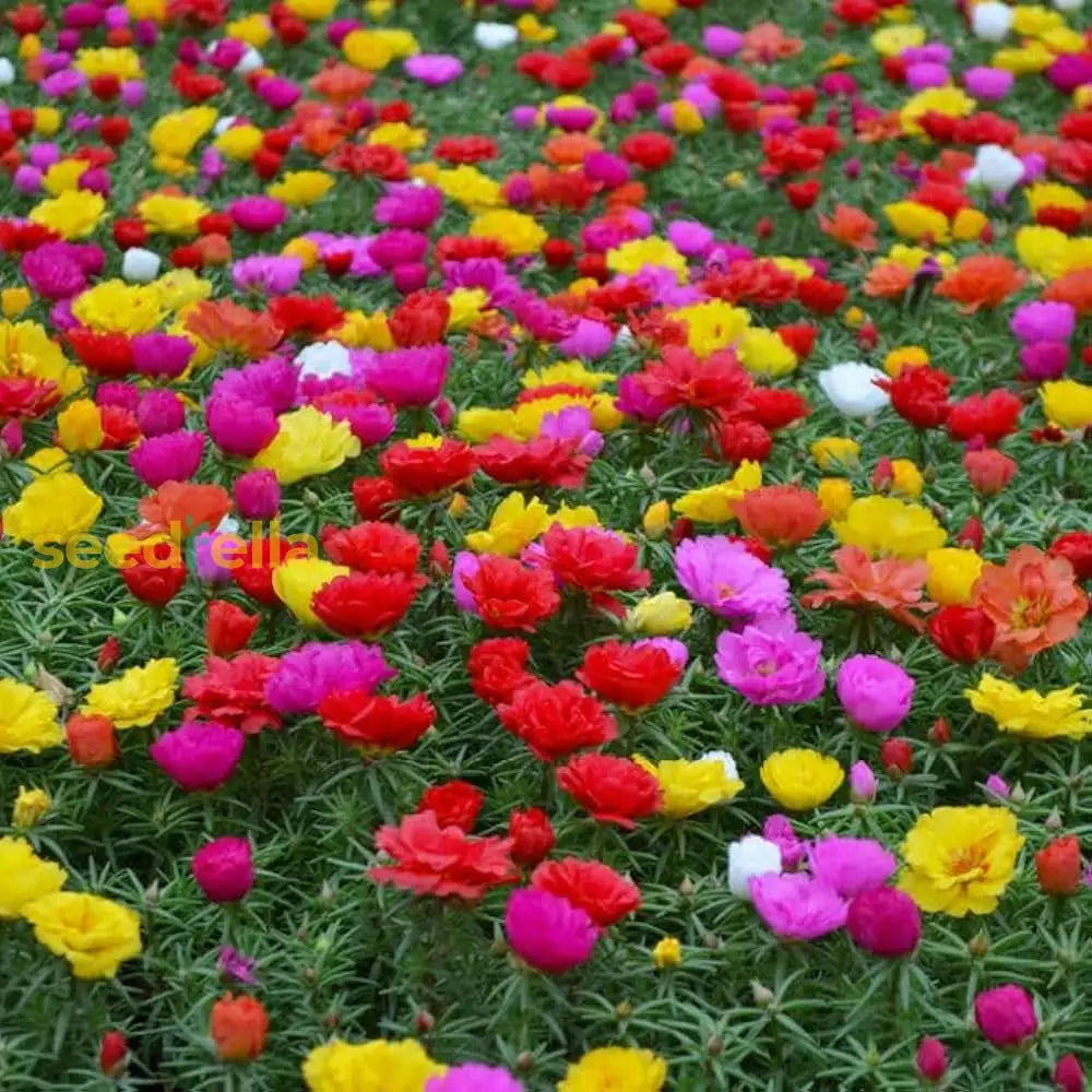 Mixed Portulaca Rose Flower Seeds For Planting