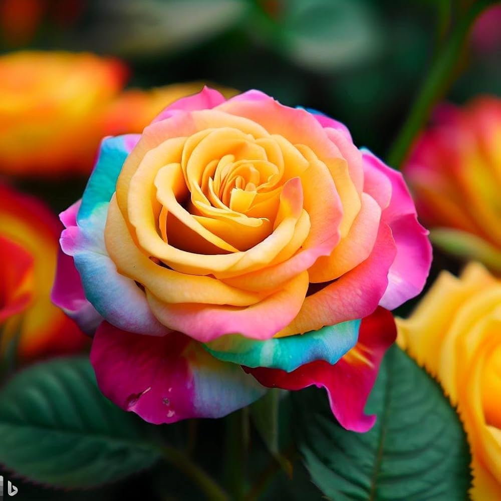 Mixed Rose Flower Seeds for Planting in Vibrant Colors