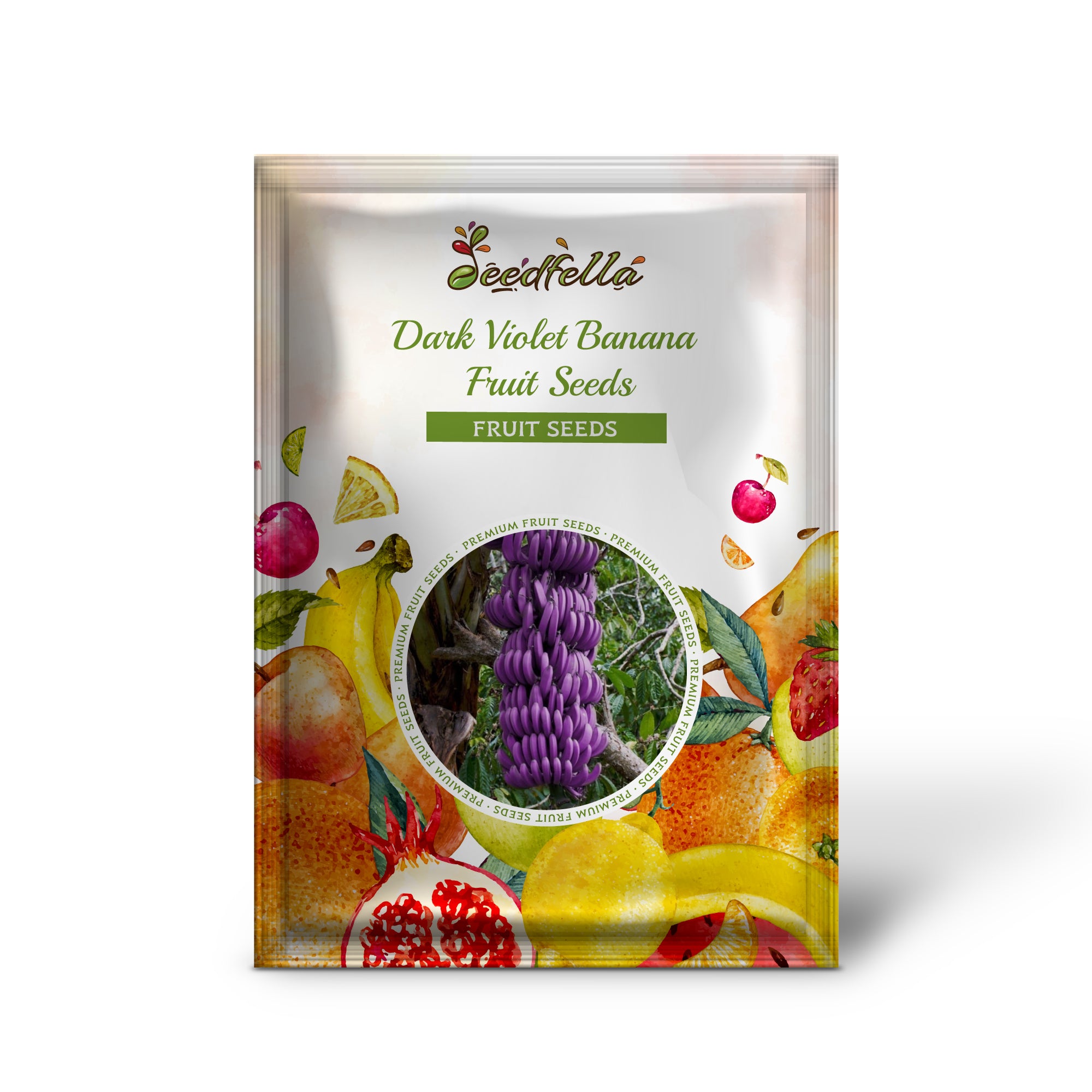 Musa acuminata dark violet banana seeds for home gardening