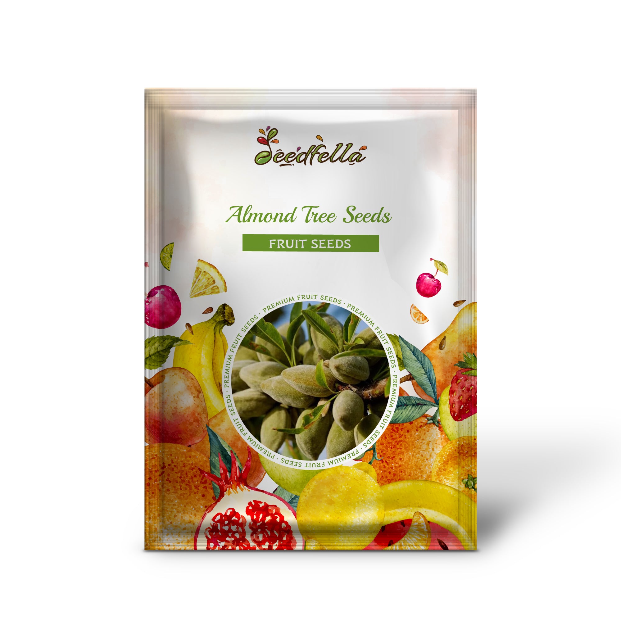 Non-GMO almond seeds planting kit for beginners