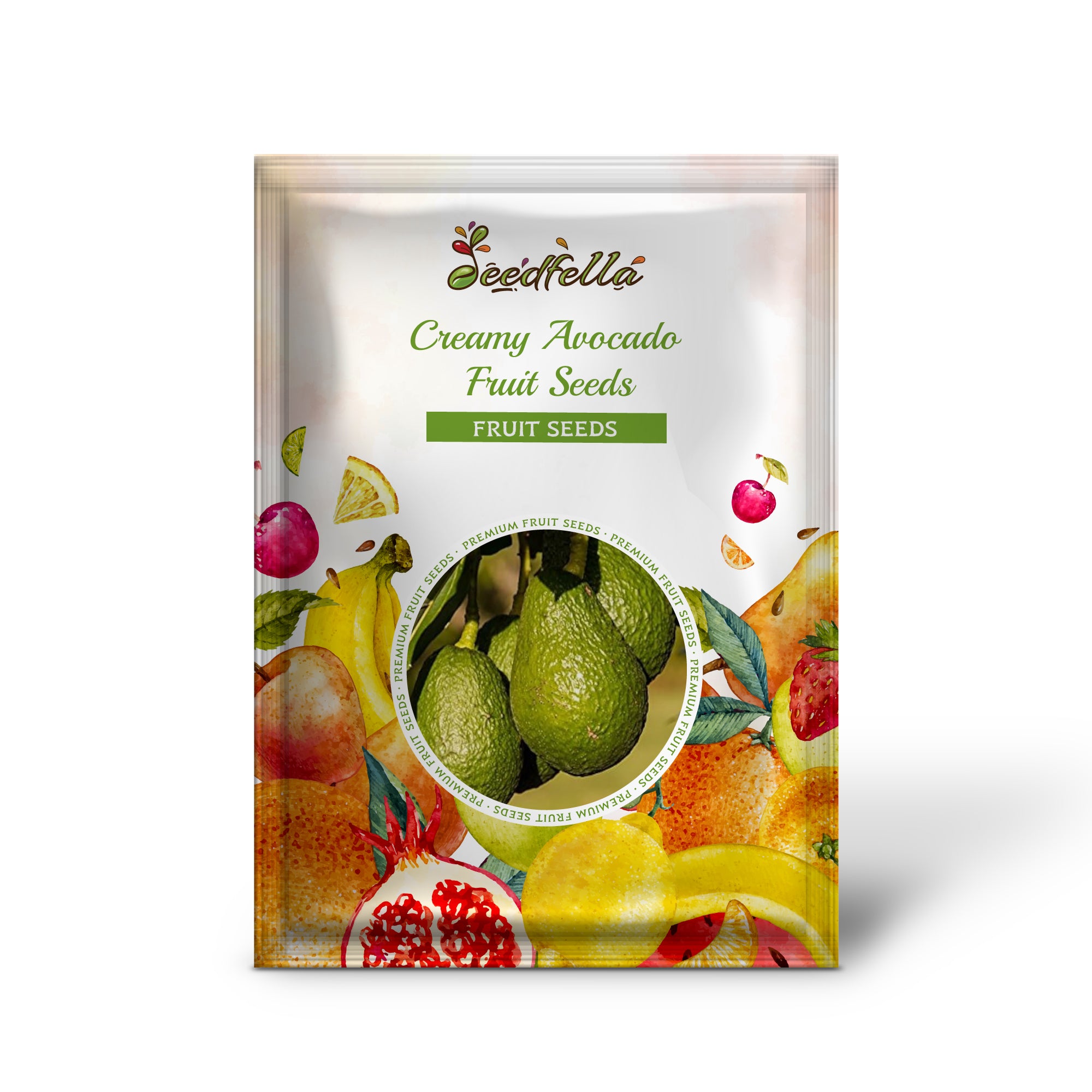 Non-GMO avocado fruit seeds for easy planting