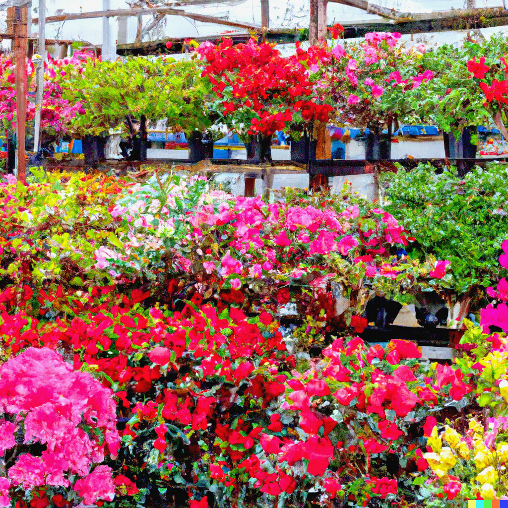 Non-GMO Dark Khaki Azalea Flower Seeds