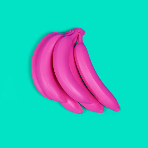 Non-GMO dark pink banana seeds for tropical gardens