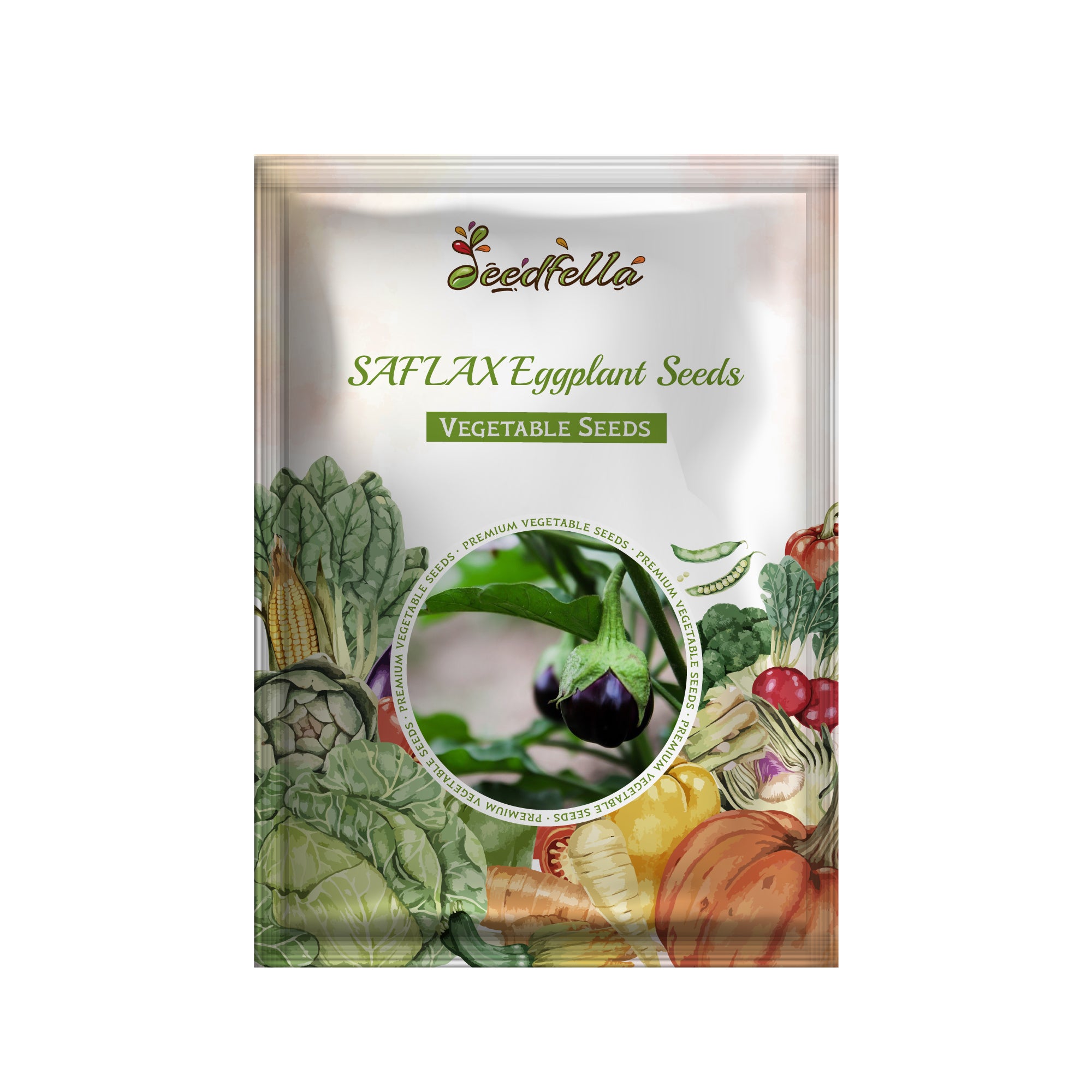 Non GMO eggplant seeds for garden planting