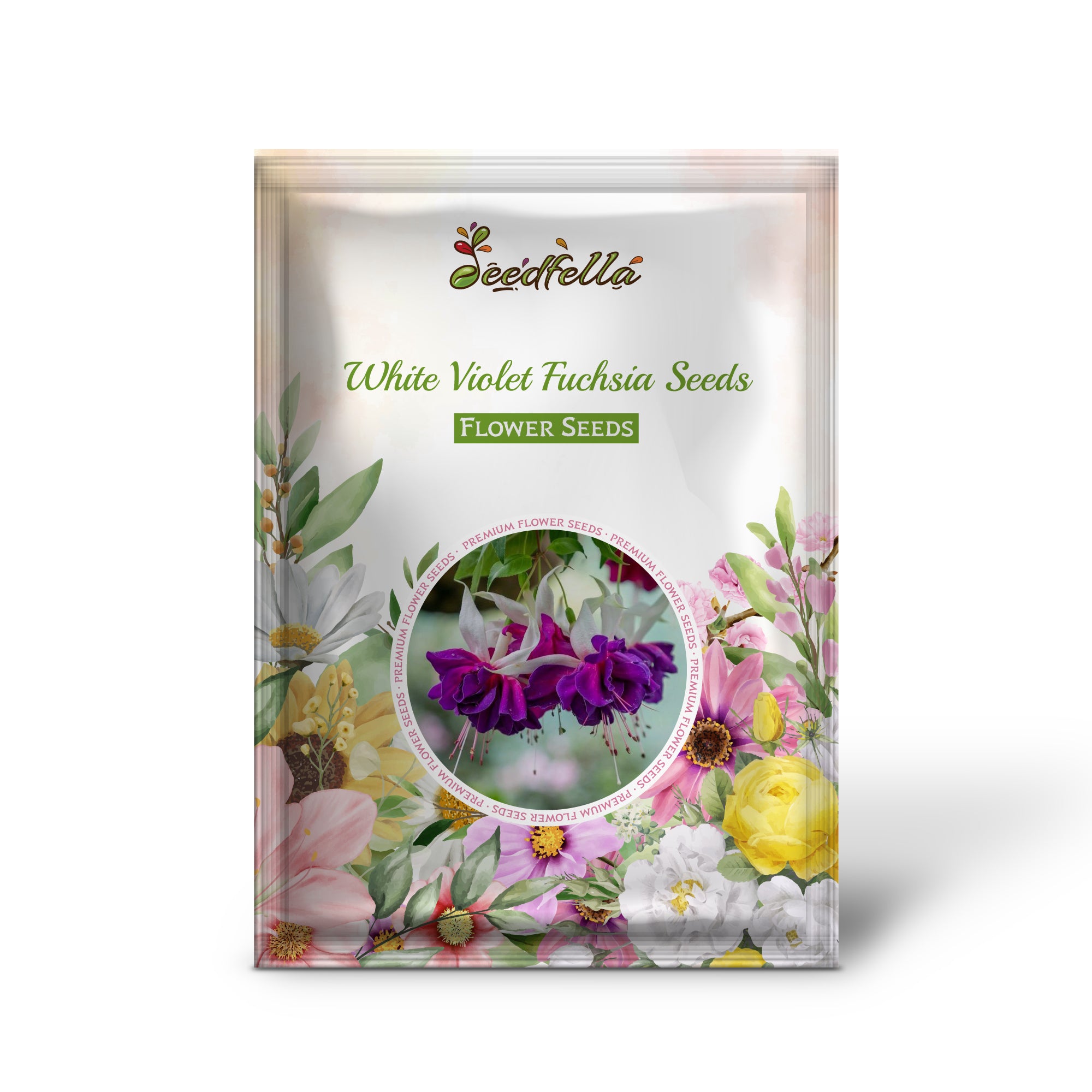 Non-GMO Fuchsia Seeds for Garden Planting