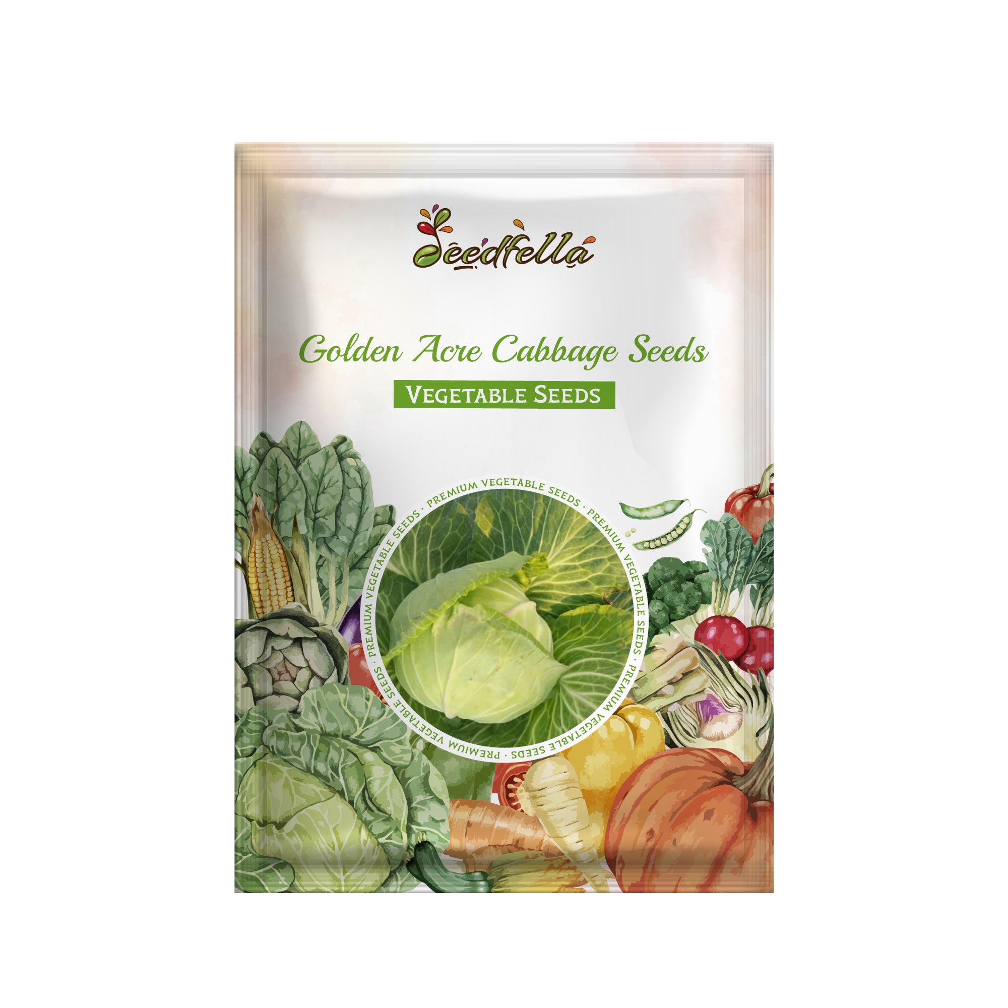 Non GMO Golden Acre cabbage seeds