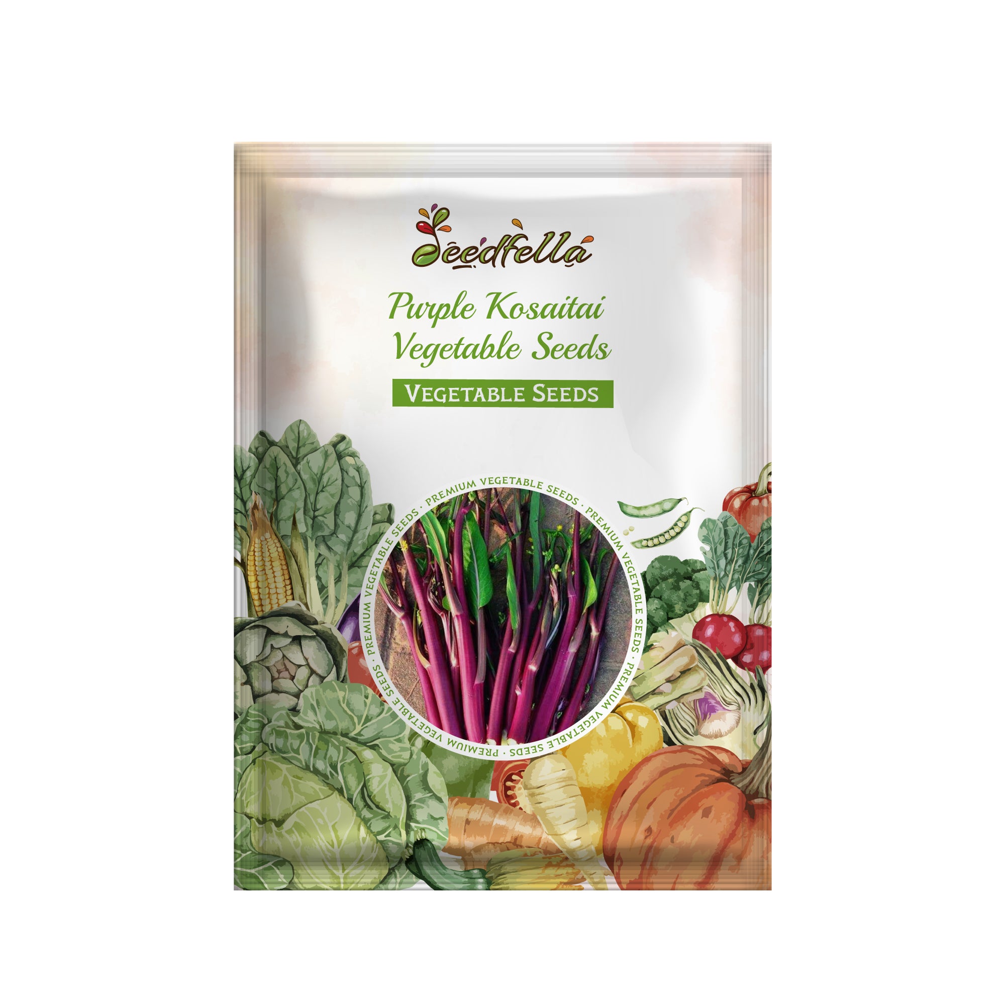 Non GMO purple Japanese mustard seeds