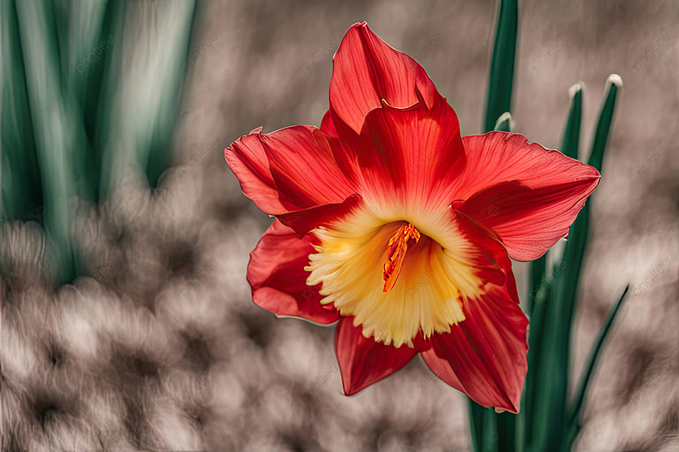 Premium Non-GMO Red Daffodil Seeds