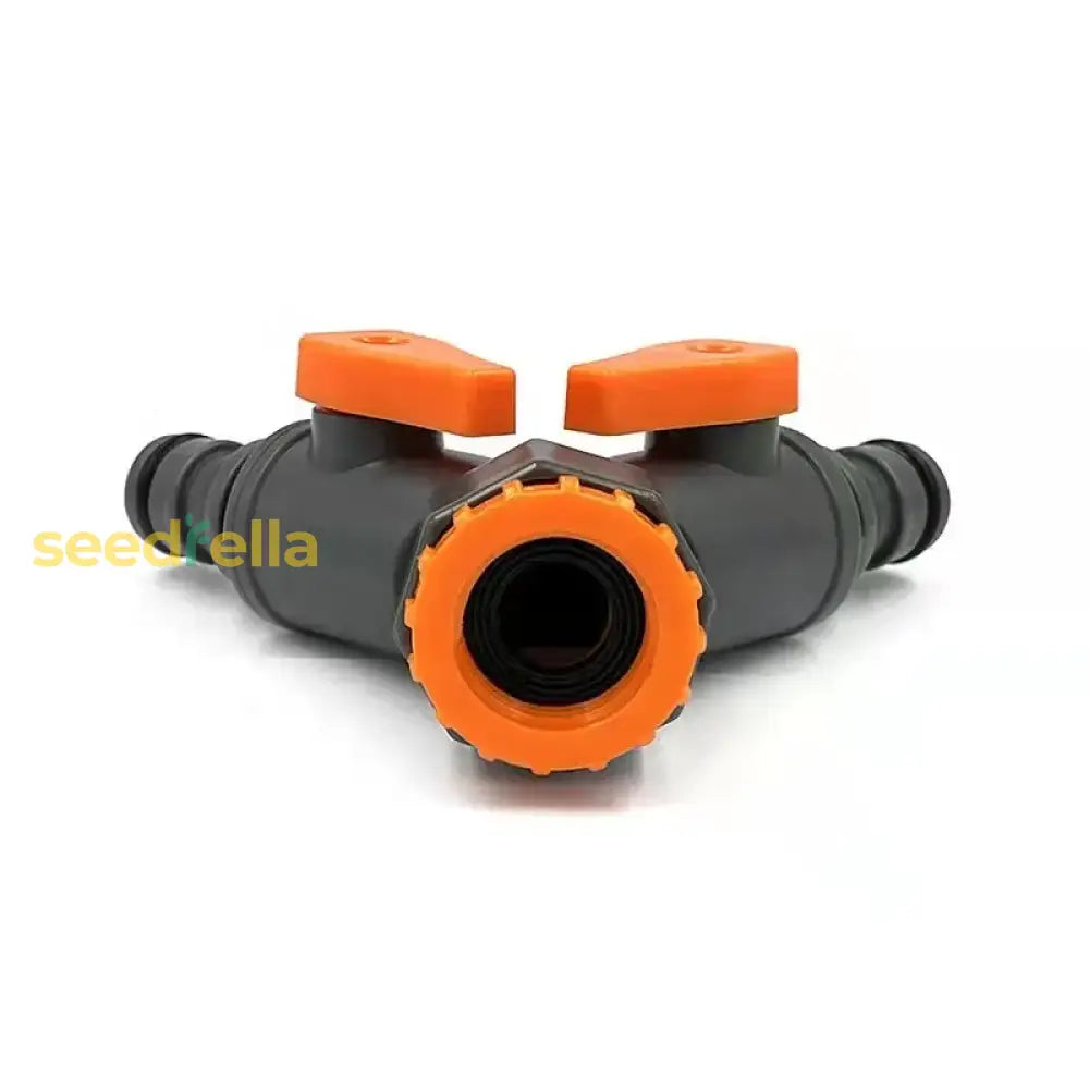 Outdoor Tap And Faucet 2-Way Garden Hose Splitter - Y Type Watering Connector Adapter Tools