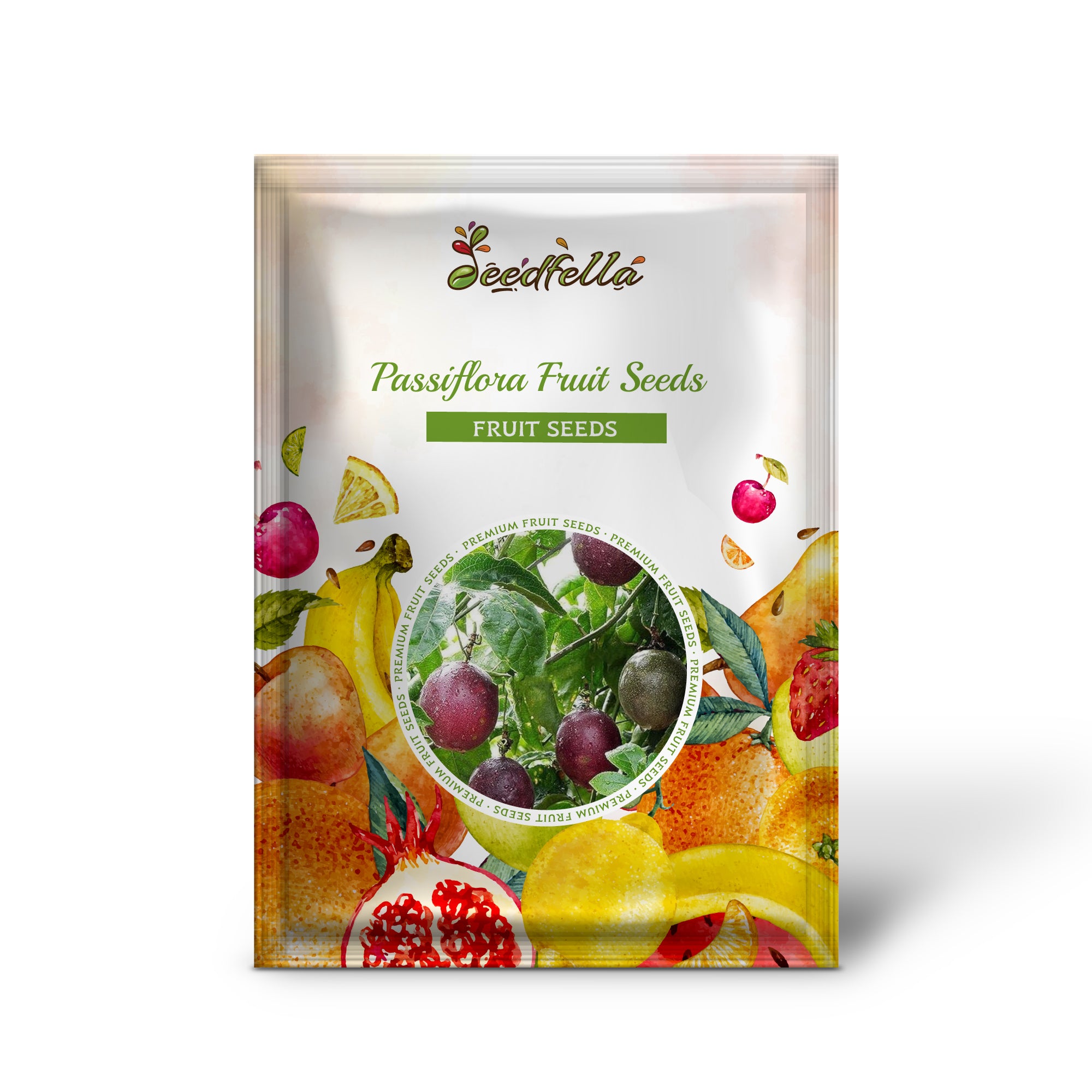 Passiflora edulis dark red passion fruit seeds for home gardening