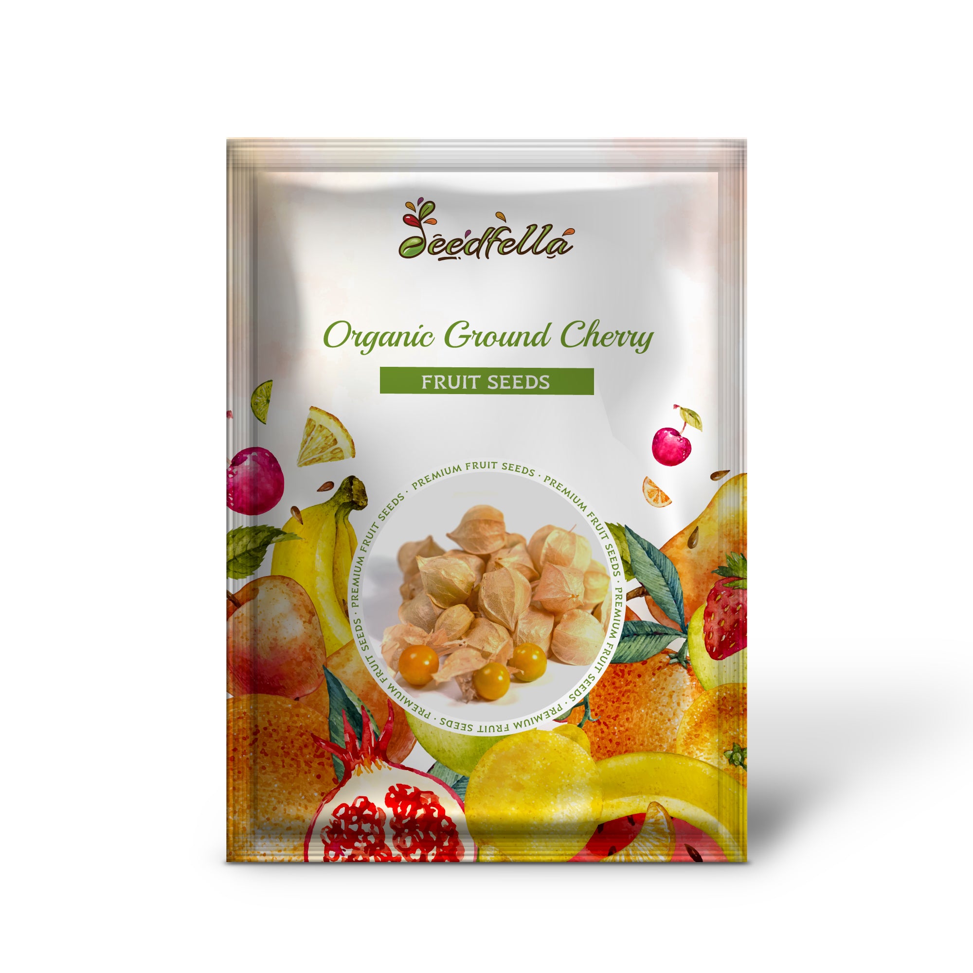 Physalis pruinosa Seeds – Organic Ground Cherry Chinese Lantern Fruit