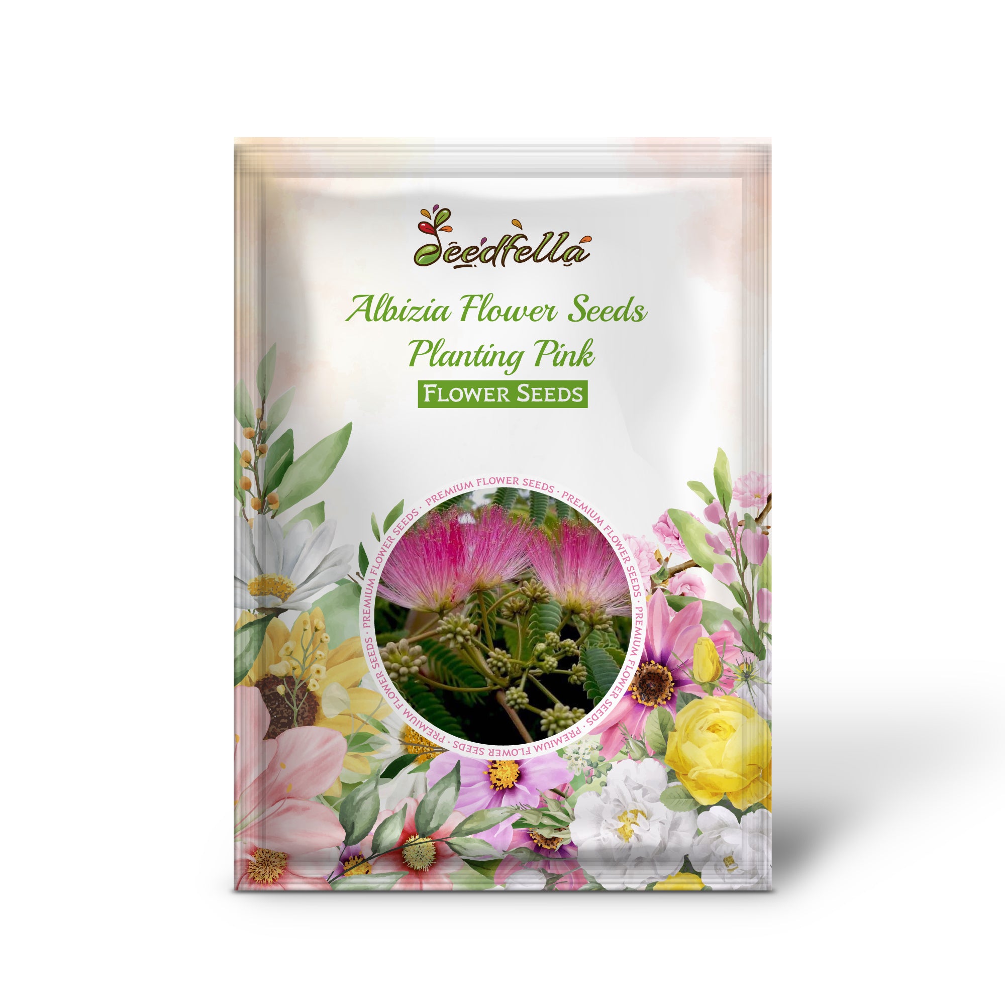 Pink Albizia Flowering Tree for Garden Landscaping