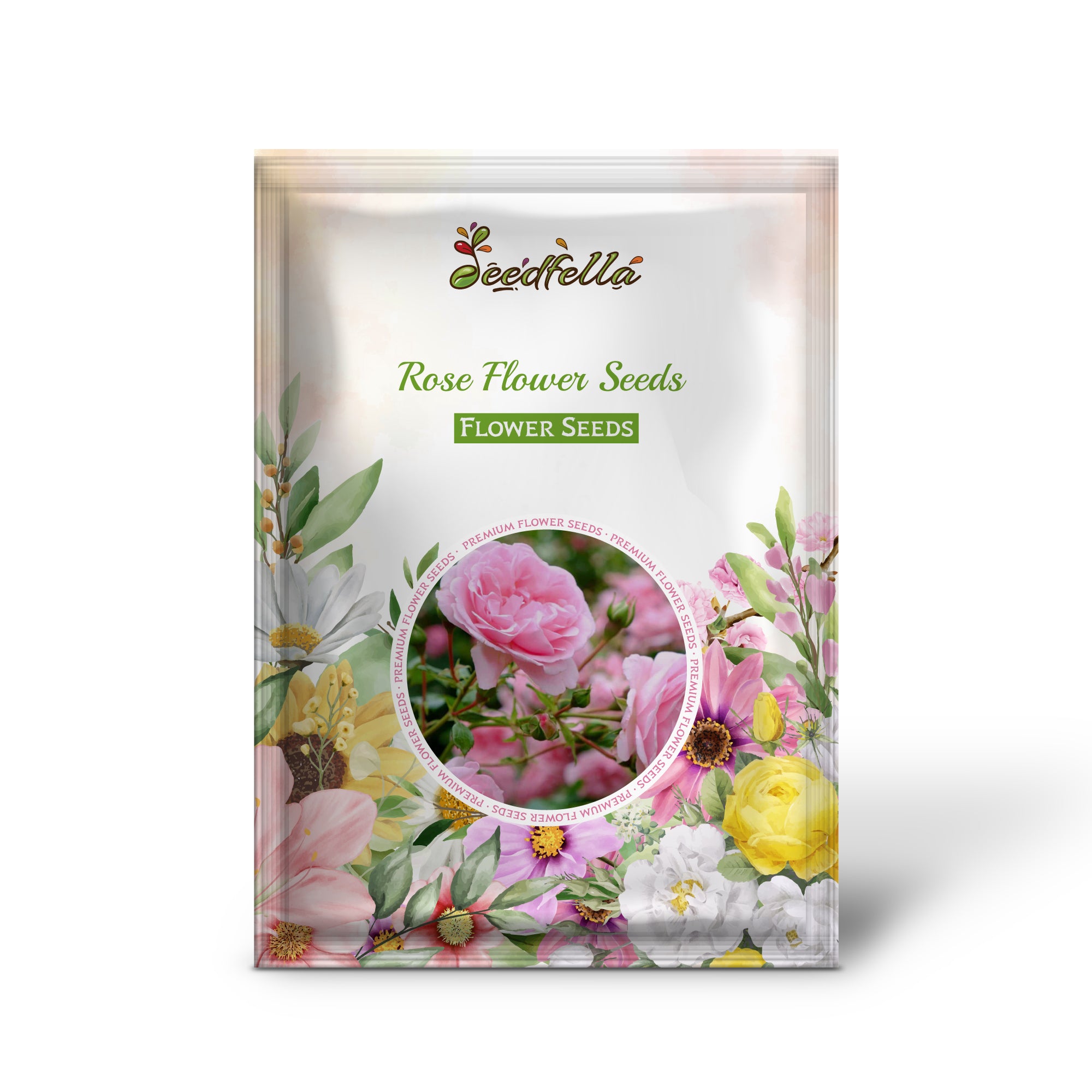 Vibrant Pink Roses in Garden