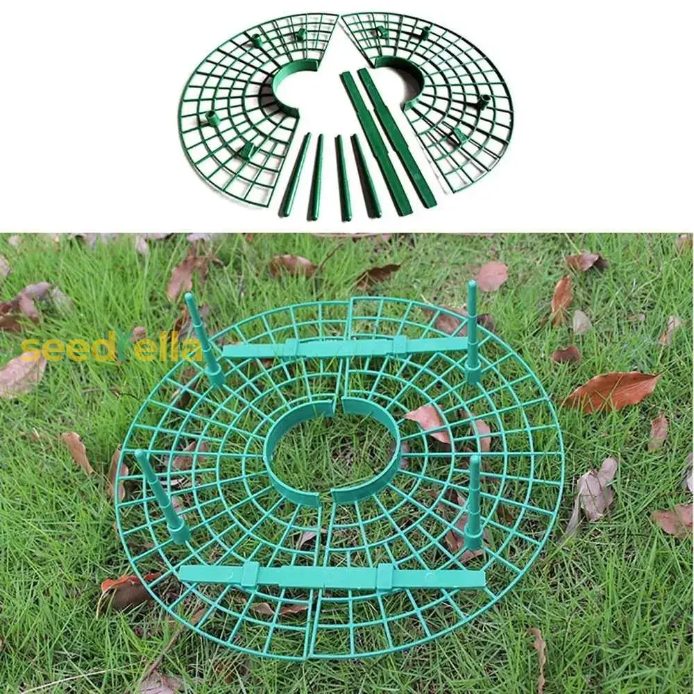 Plastic Strawberry Stand & Plant Support Rack – Balcony Planting Frame For Fruits Flowers And