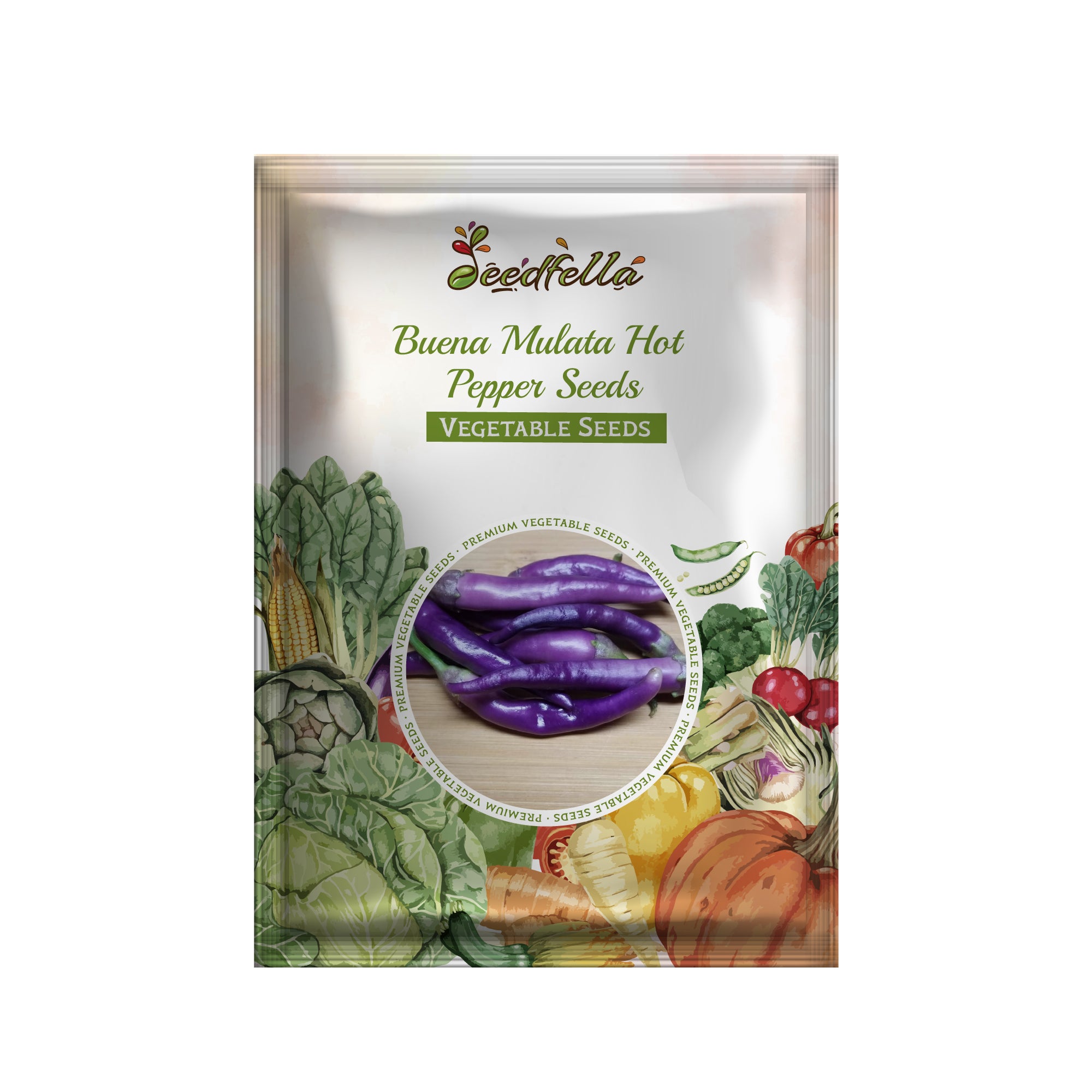 Premium Buena Mulata pepper seeds for home gardening