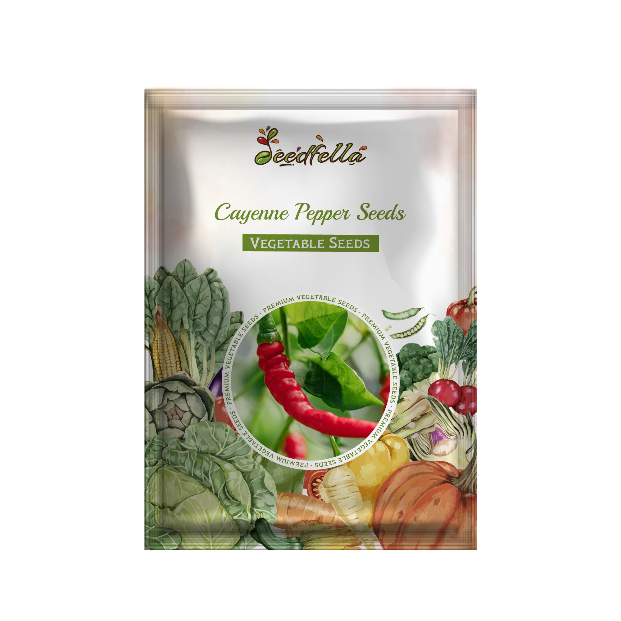 Premium non-GMO Cayenne pepper vegetable seeds