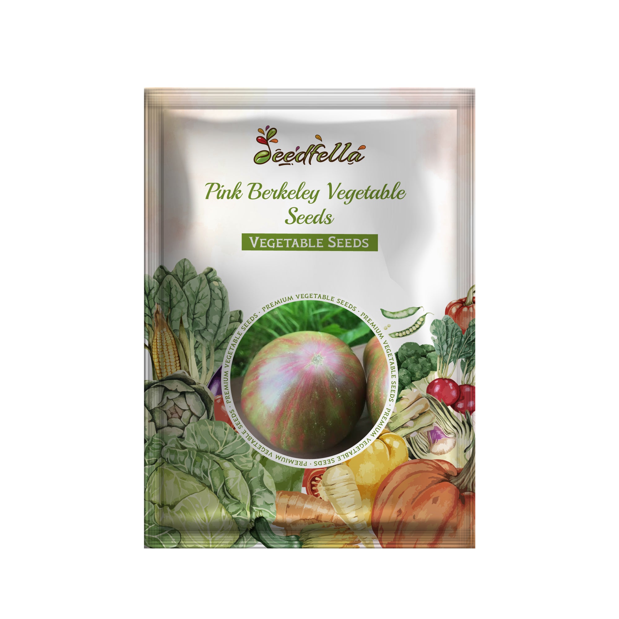 Premium non-GMO Pink Berkeley vegetable seeds