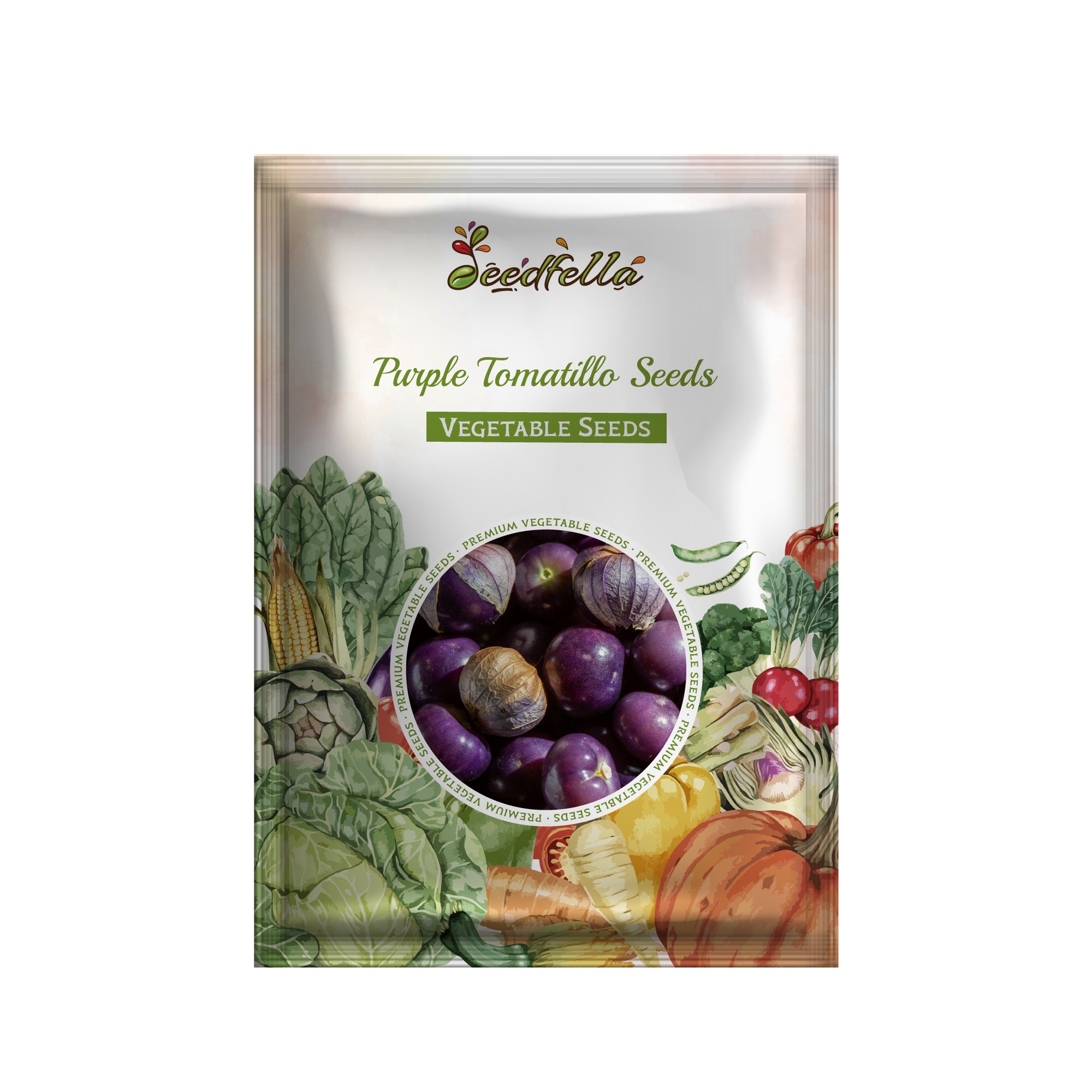 Premium non-GMO Purple Tomatillo vegetable seeds