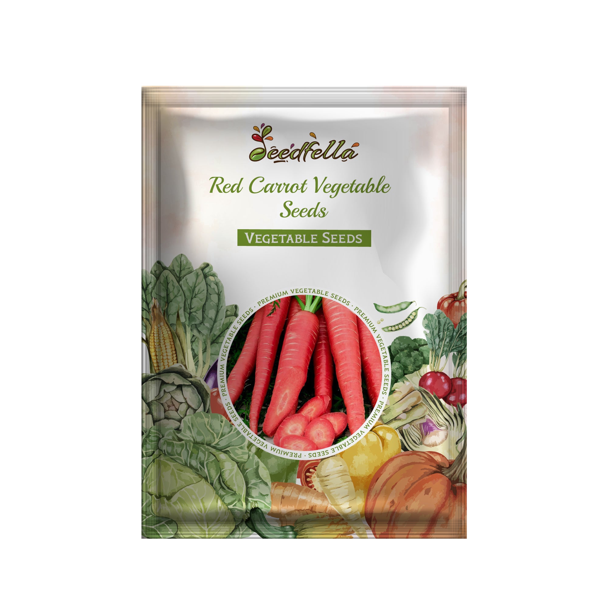Premium non-GMO Red Carrot vegetable seeds