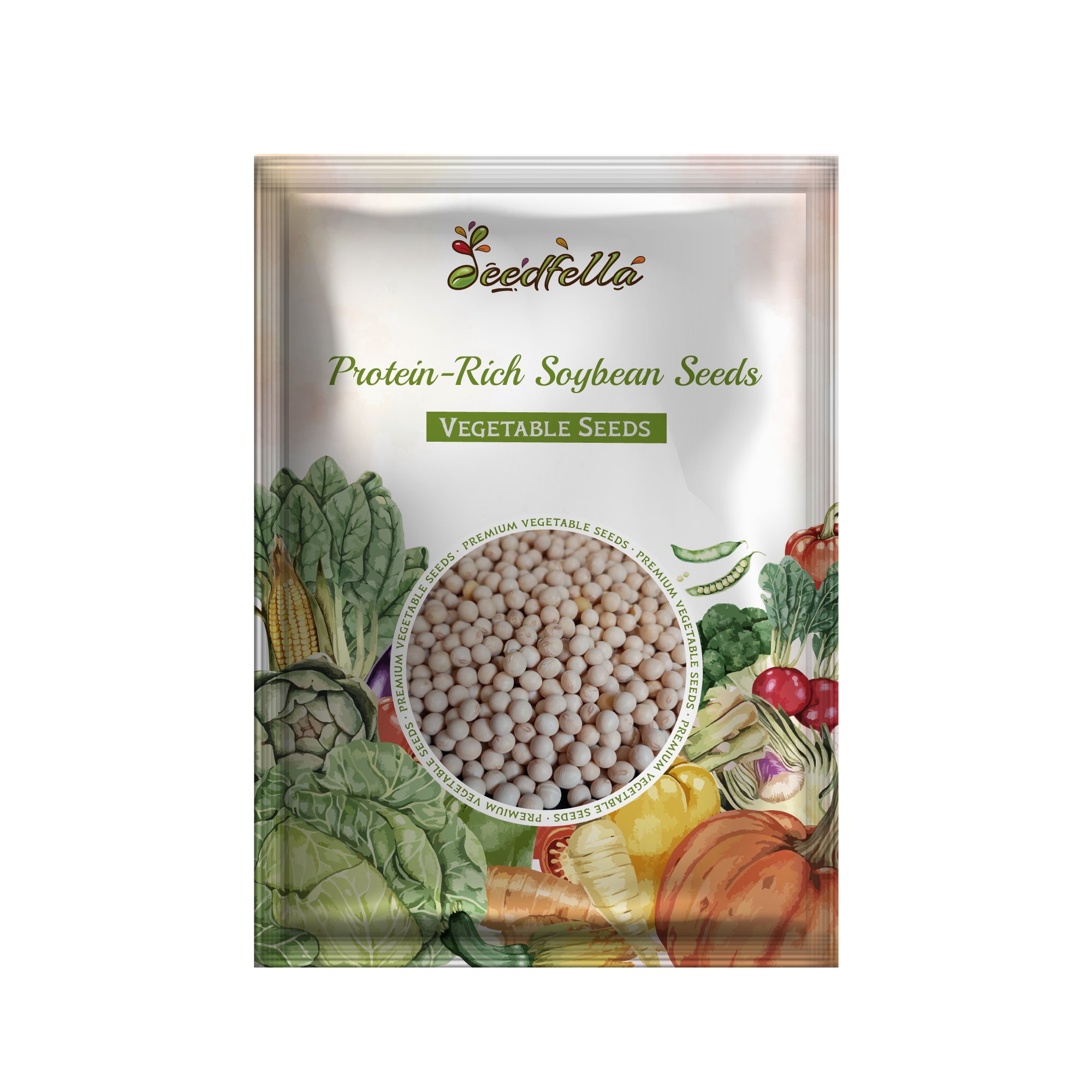 Premium soybean seeds for home gardening