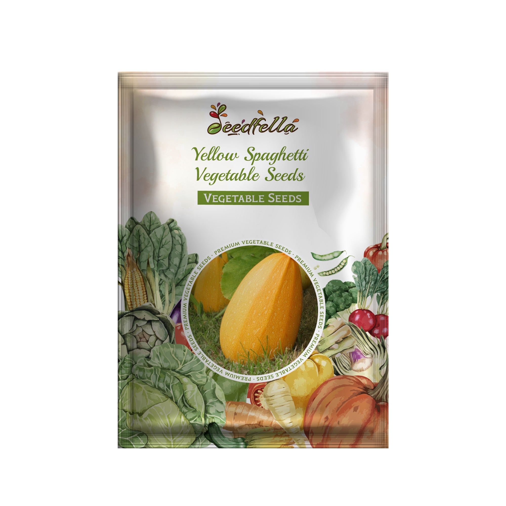 Premium Yellow Spaghetti Squash seeds ideal for gardens