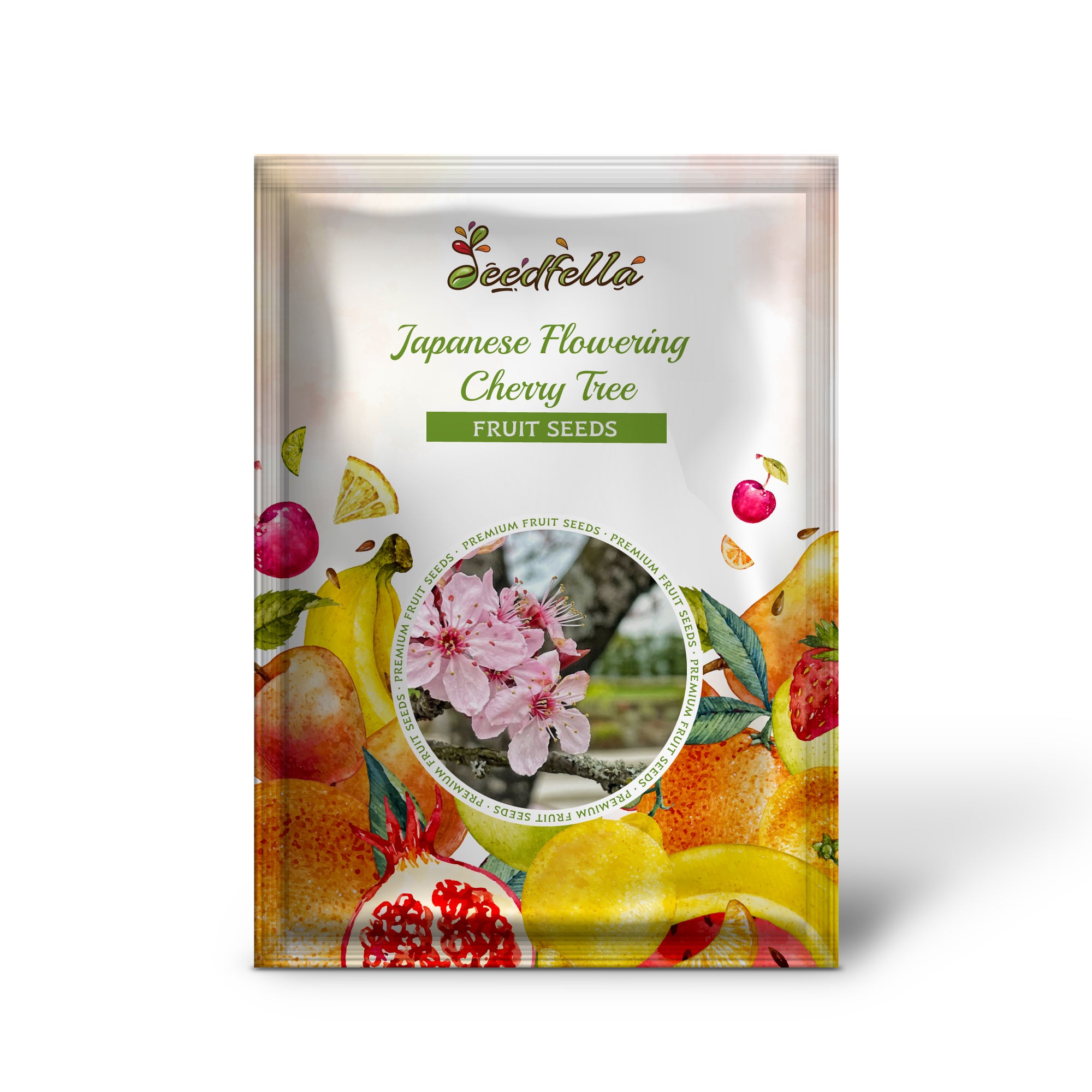 Prunus serrulata Seeds – Japanese Flowering Cherry Non-GMO Tree