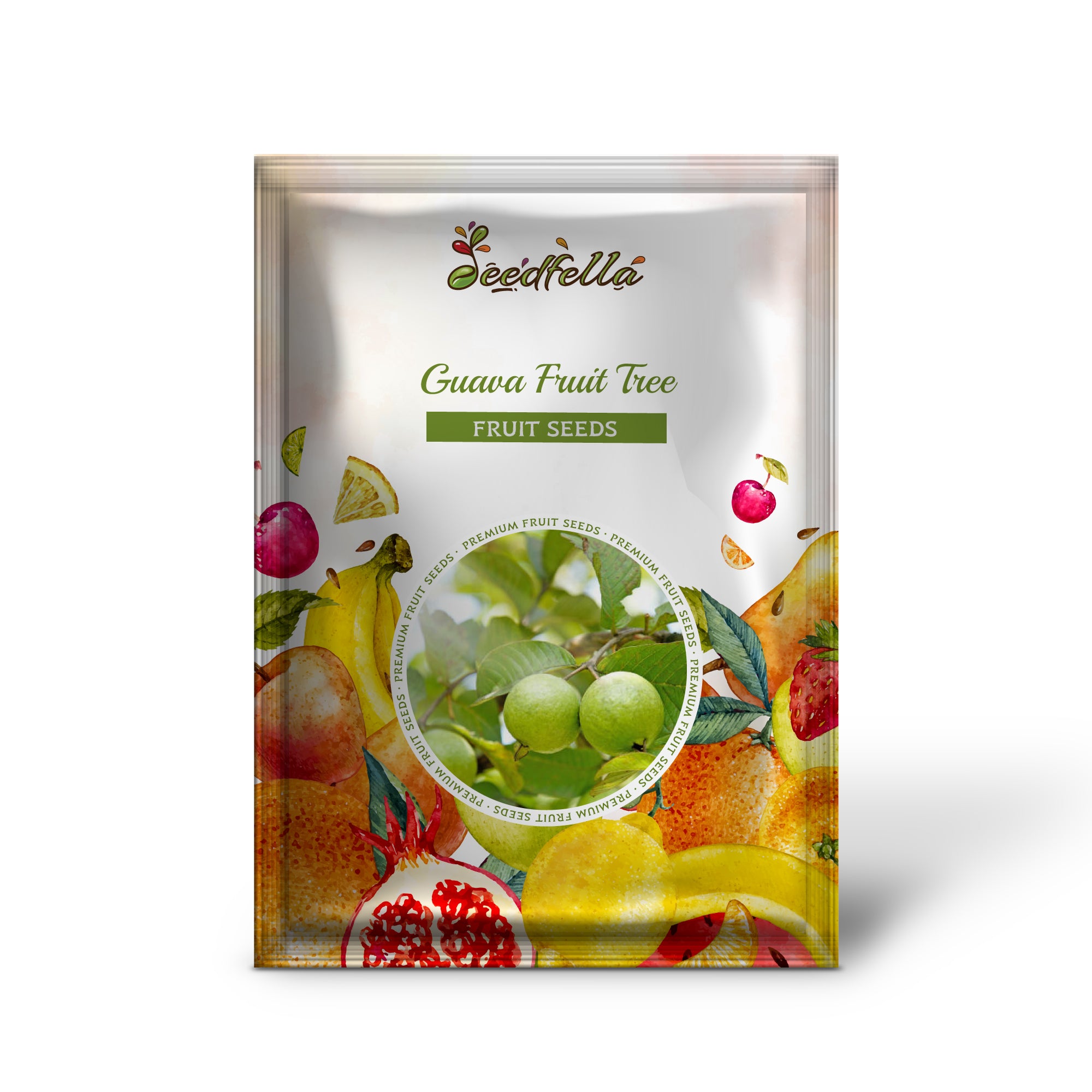 Psidium guajava guava seeds non-GMO edible fruit shrub variety